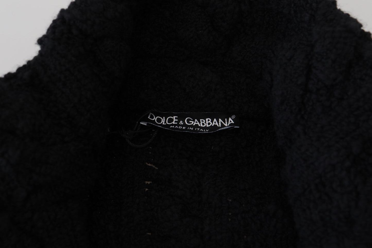 Dolce & Gabbana Cárdigan elegante de mezcla de lana y cachemir negro