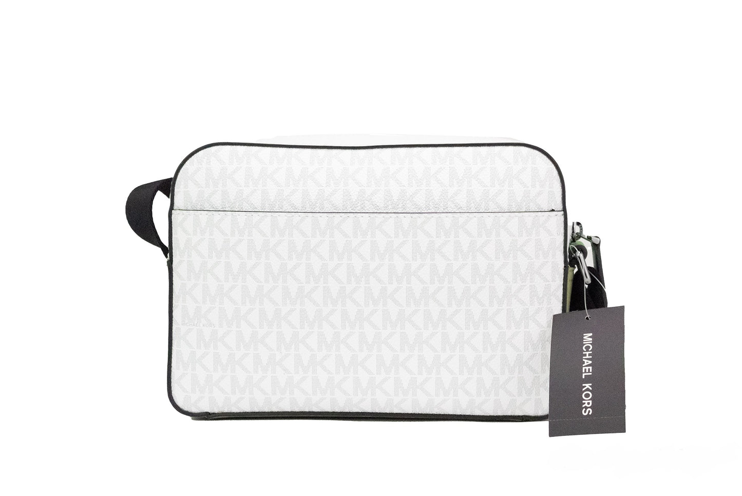 Michael Kors Cooper Small Bright White Palm Signature PVC Utility Crossbody Bag – par Michael Kors | Disponible sur Sandy Store ByNet