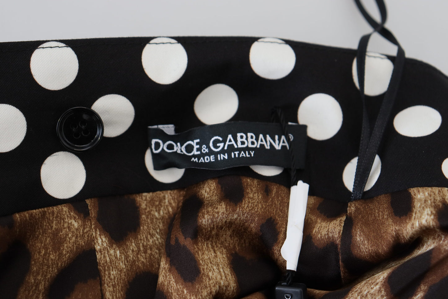 Dolce & Gabbana Minifalda elegante de patchwork multicolor