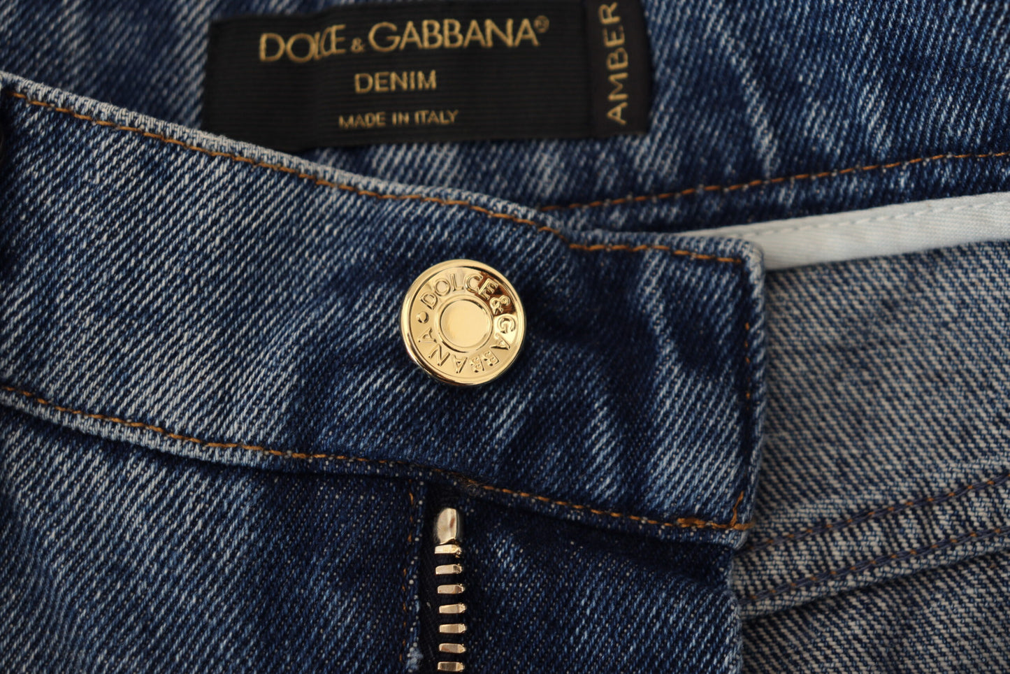 Dolce & Gabbana Vaqueros pitillo elegantes de cintura alta