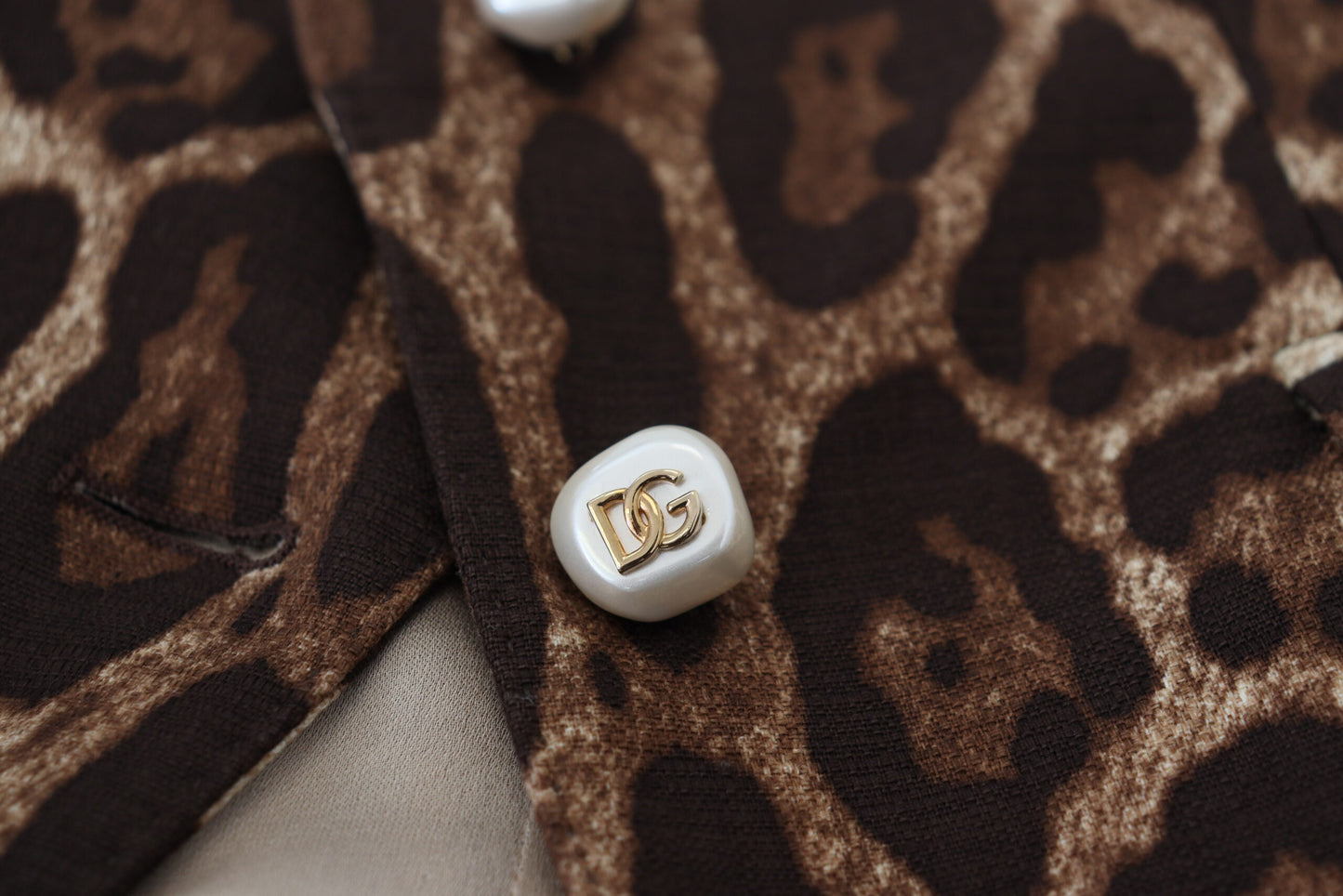 Dolce & Gabbana Minifalda de leopardo de cintura alta