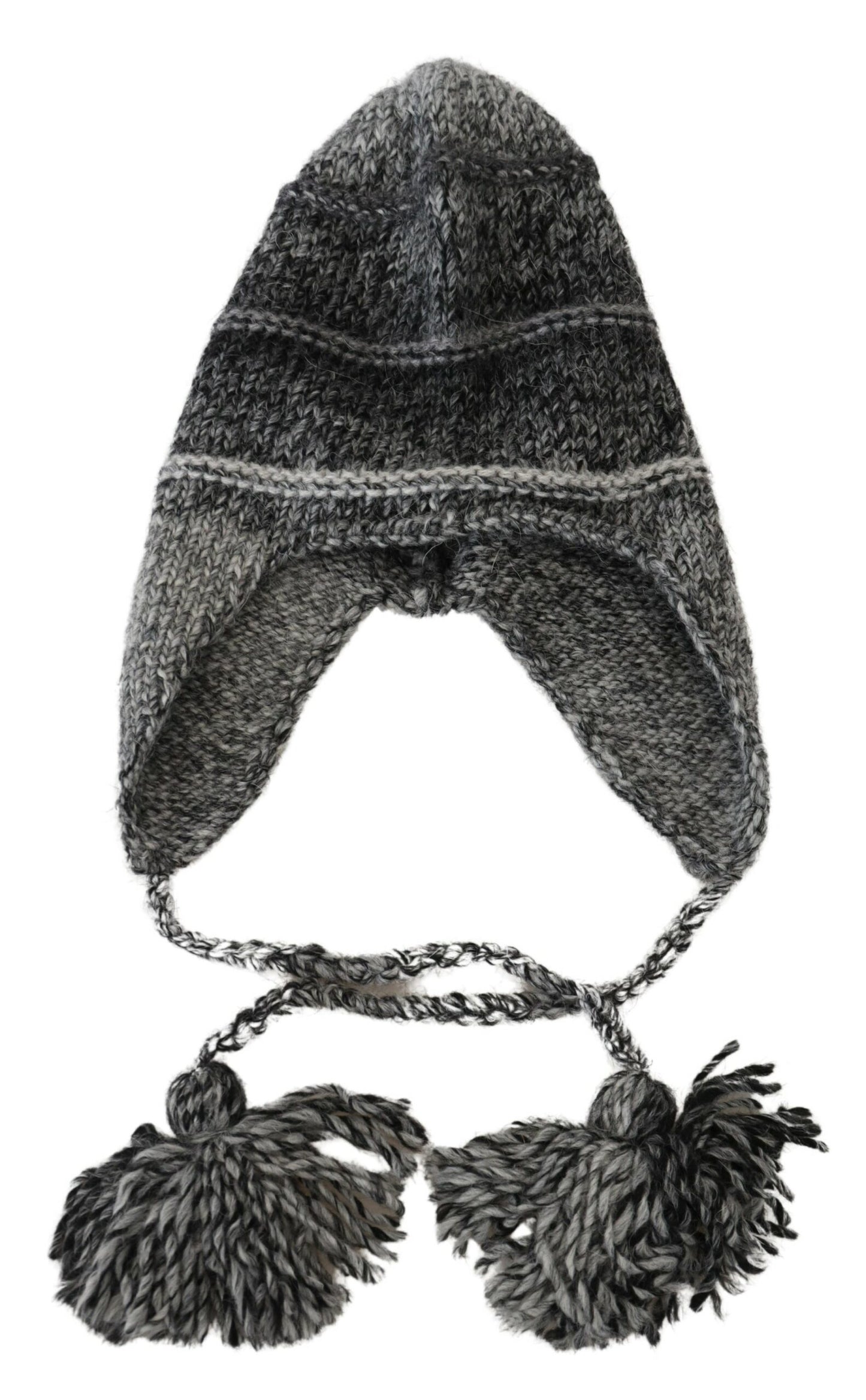 Dolce & Gabbana Elegante gorro de punto gris