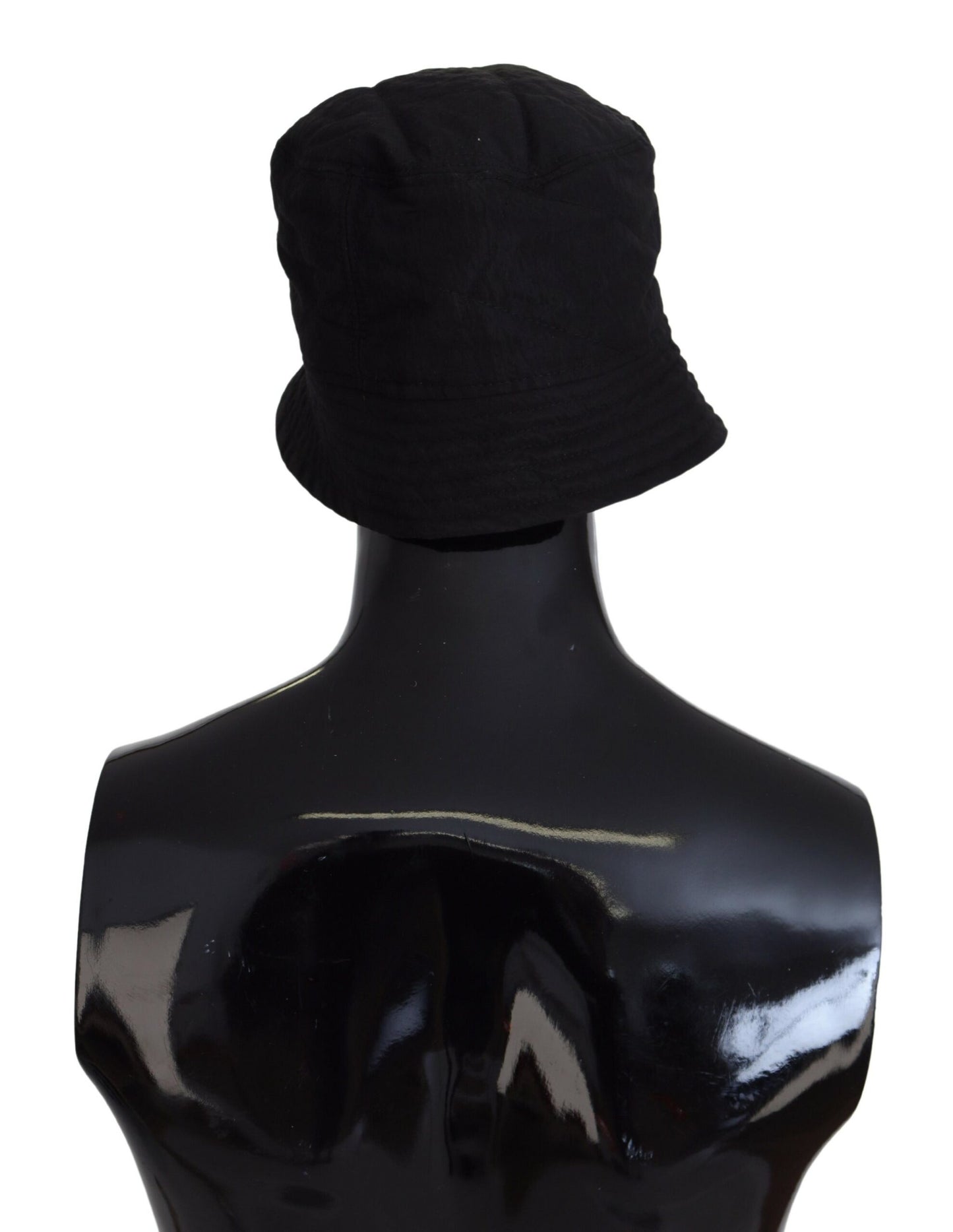 Dolce & Gabbana Elegante gorra de pescador negra