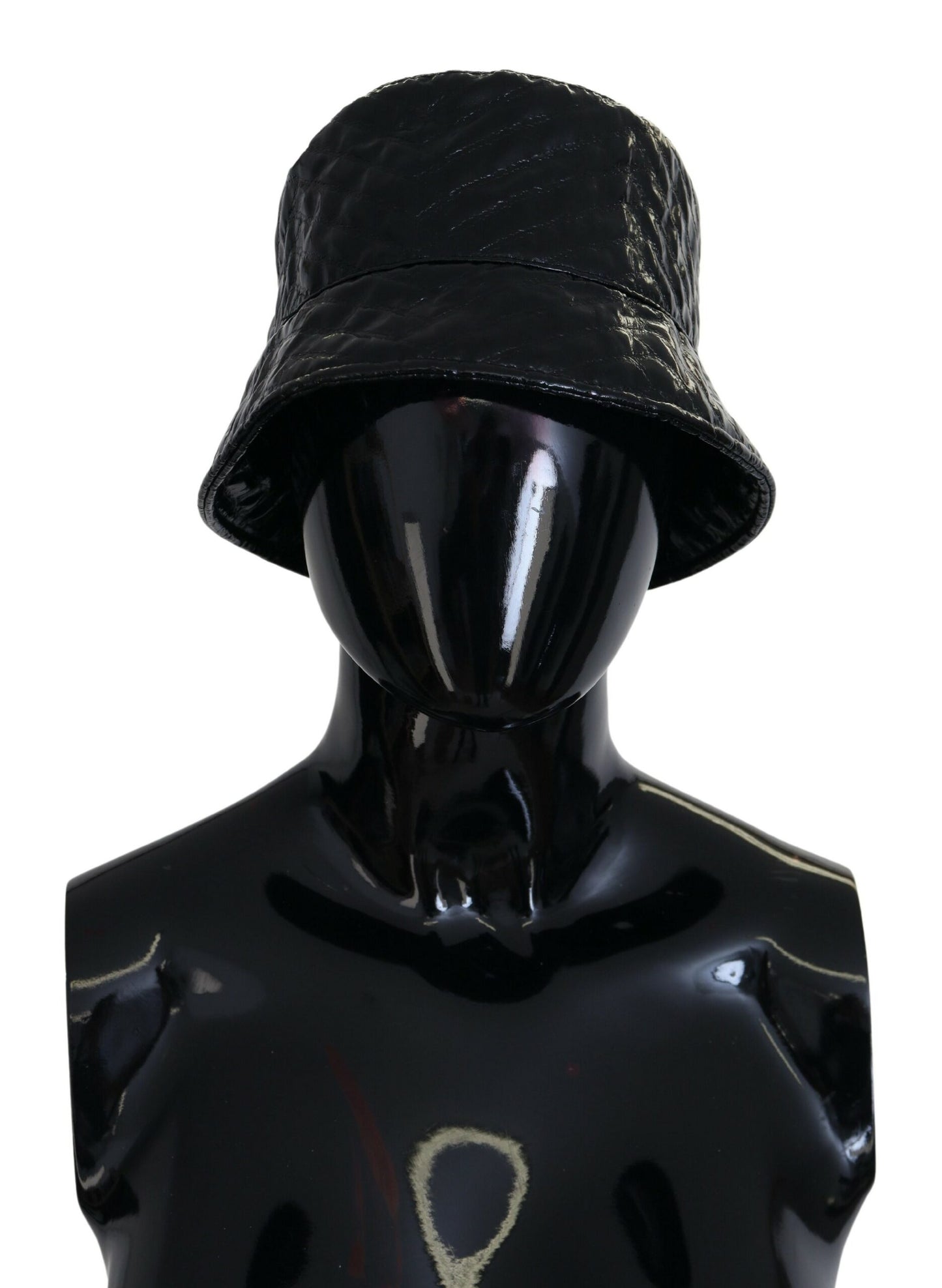 Dolce & Gabbana Elegante gorra de pescador negra
