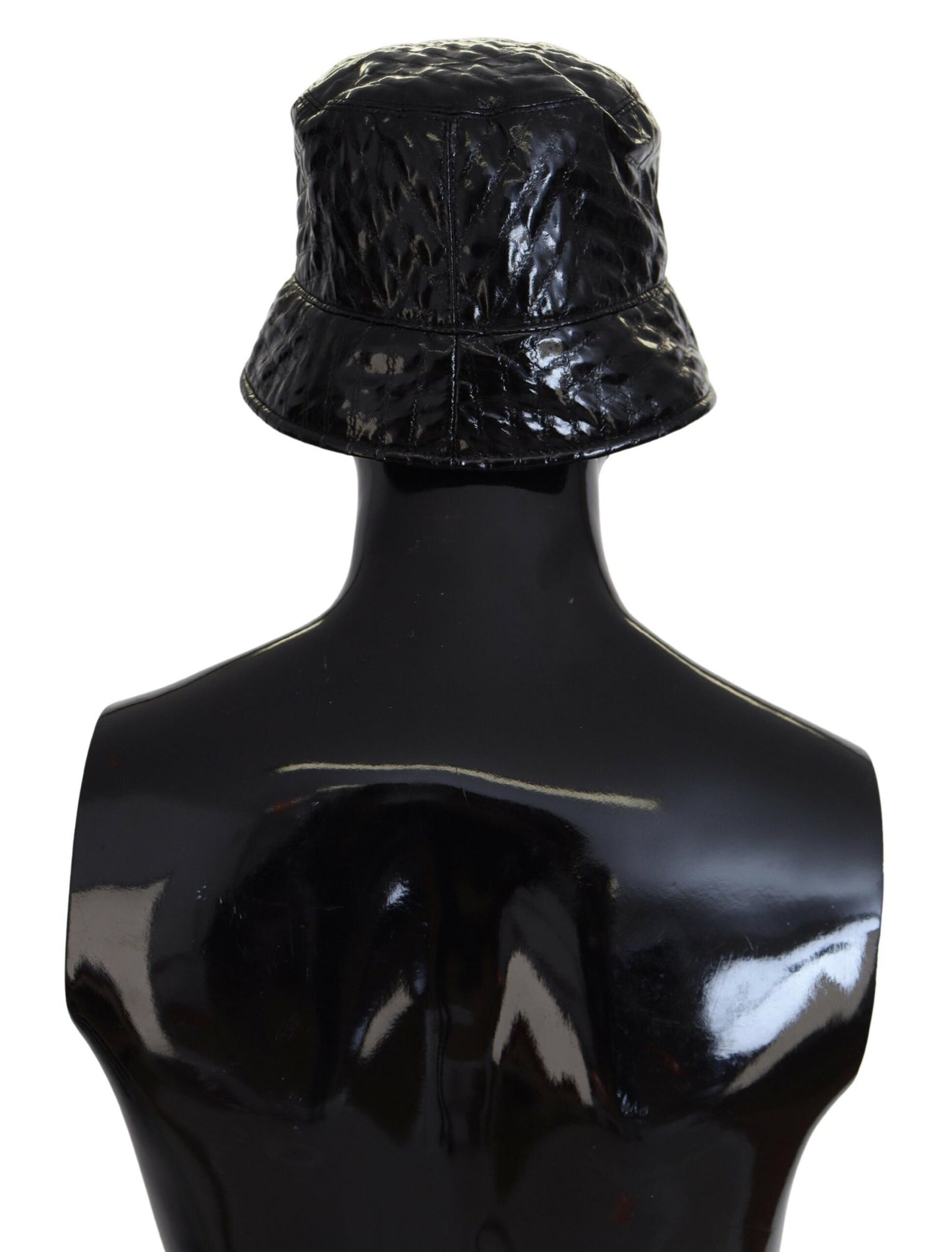 Dolce & Gabbana Elegante gorra de pescador negra