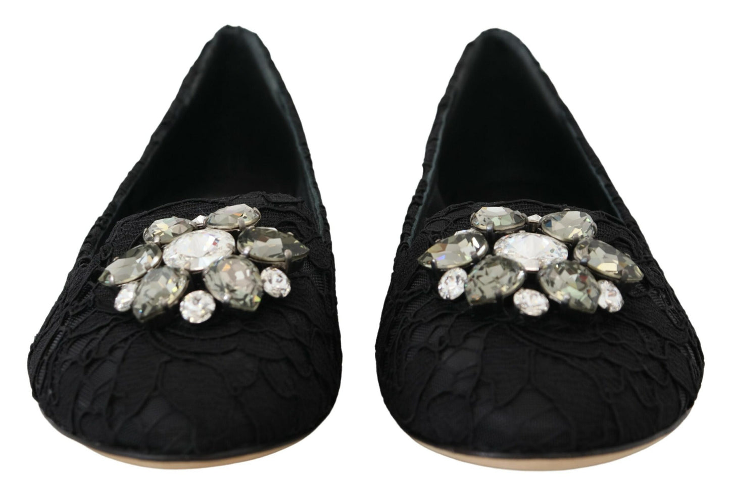 Dolce & Gabbana Zapatos planos Vally elegantes con encaje floral