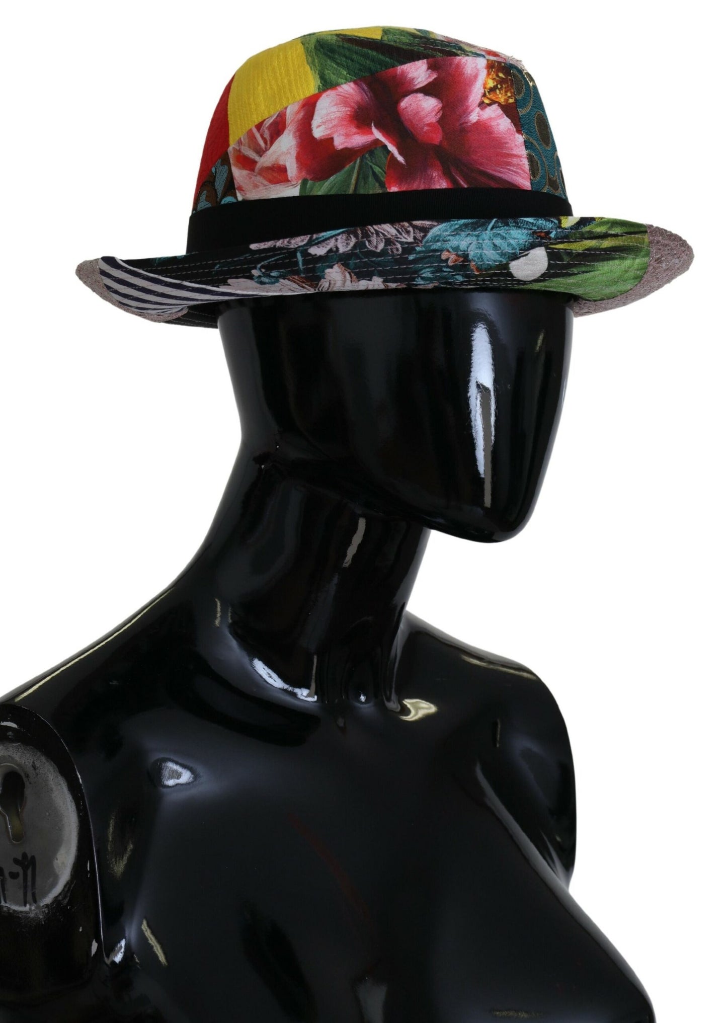 Dolce & Gabbana Gorra Fedora Eclectic Chic Multicolor
