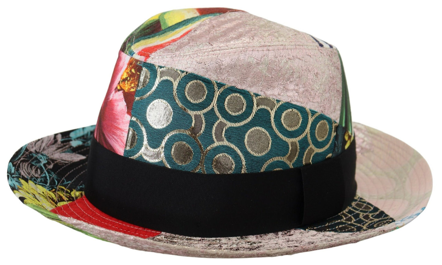 Dolce & Gabbana Gorra Fedora Eclectic Chic Multicolor