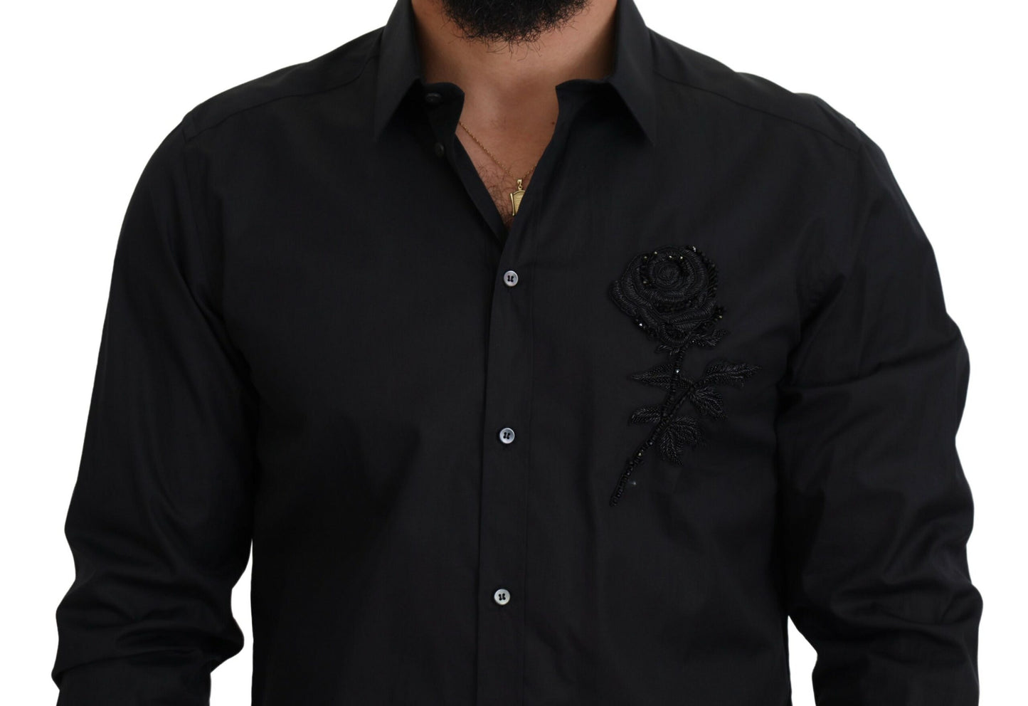 Dolce & Gabbana Camisa de vestir formal elegante y ajustada