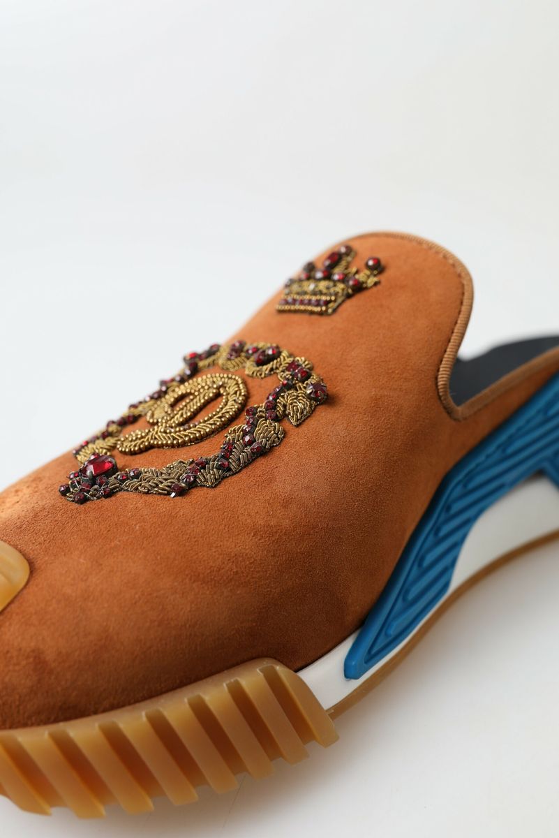 Dolce & Gabbana Elegantes sandalias deslizantes NS1 multicolores
