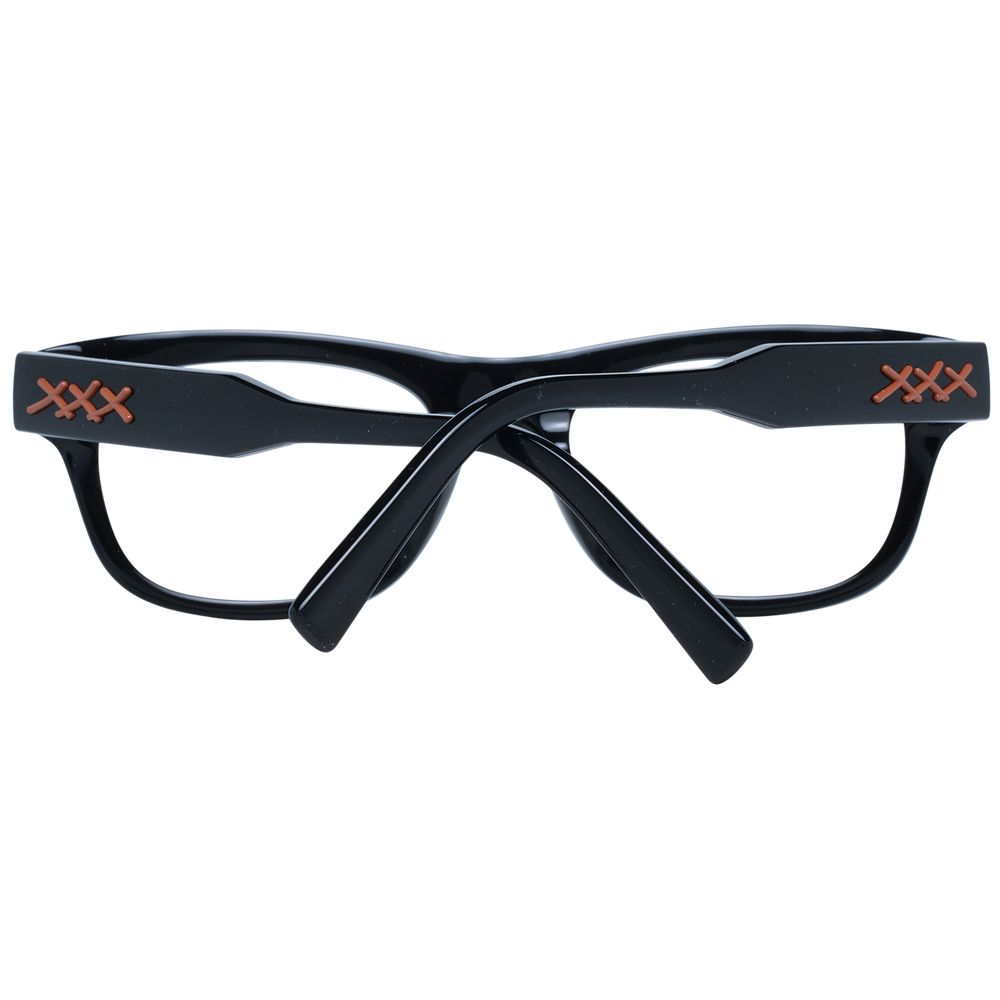 Ermenegildo Zegna Black Men Glasses Frame