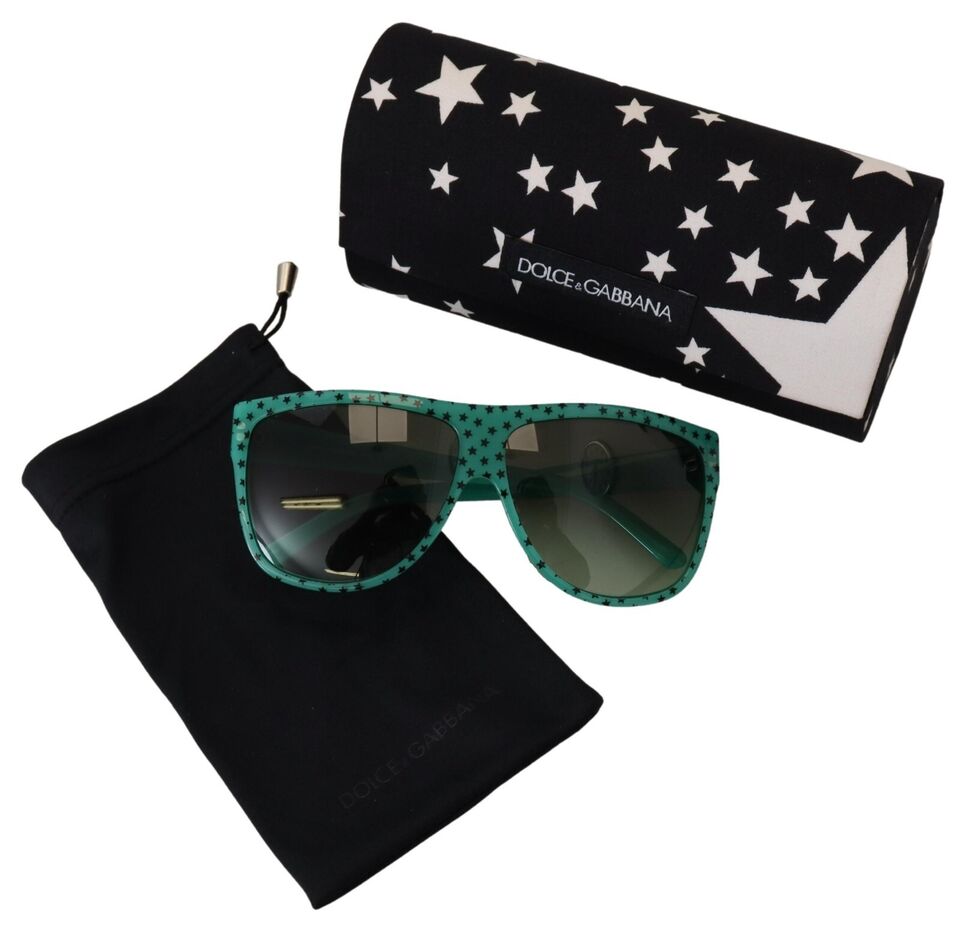 Dolce & Gabbana Gafas de sol cuadradas Chic con estampado de estrellas