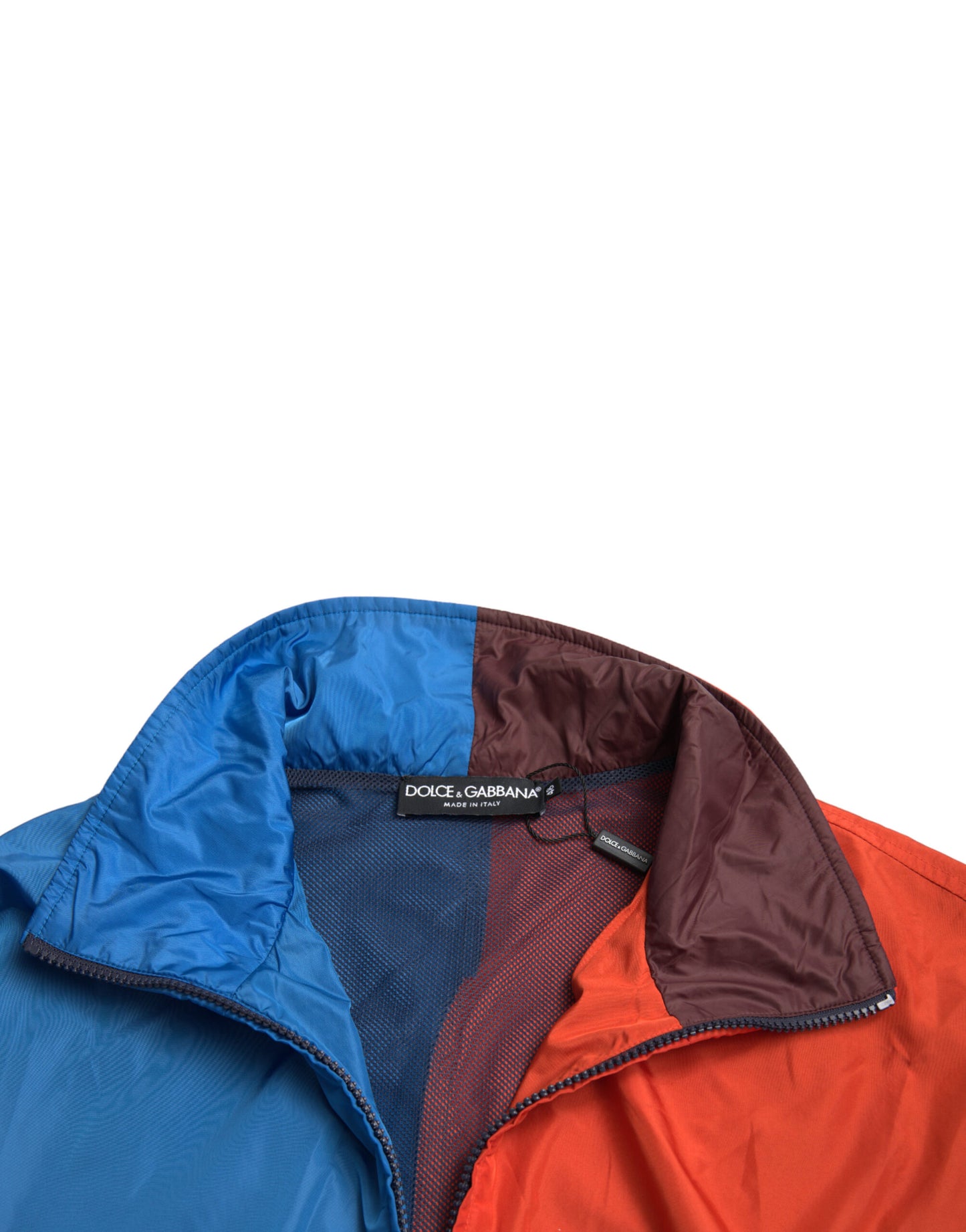 Dolce & Gabbana Chaqueta cortavientos de tejido técnico multicolor
