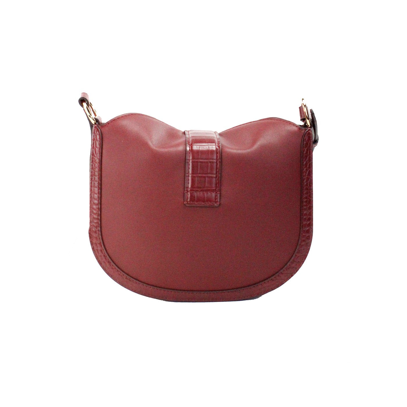 Michael Kors Gabby Small Dark Cherry Leather Foldover Hobo Crossbody Bag – par Michael Kors | Disponible sur Sandy Store ByNet