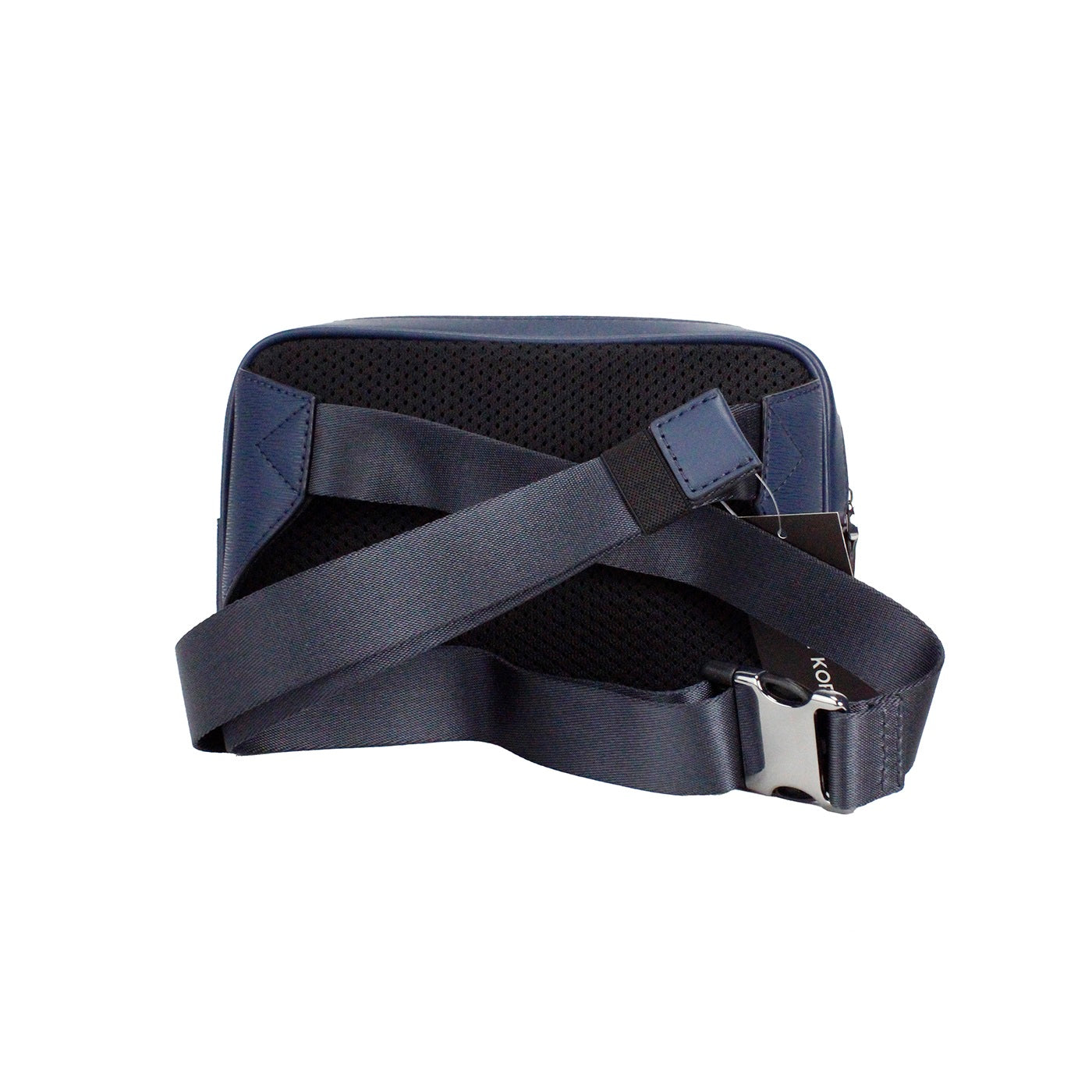 Michael Kors Cooper Small Navy Blue Smooth Leather Double Zip Belt Bag – par Michael Kors | Disponible sur Sandy Store ByNet