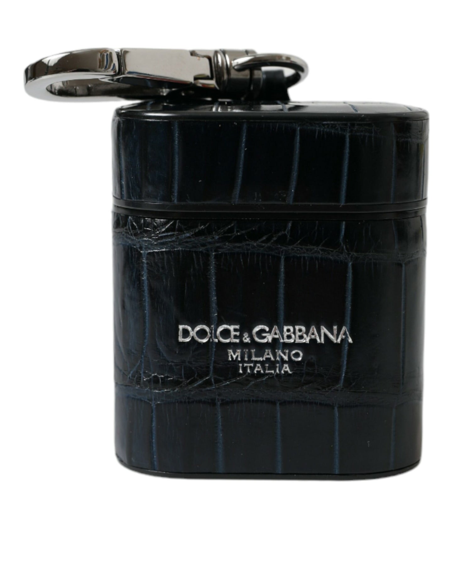 Dolce & Gabbana Elegante funda para Airpods de piel de cocodrilo