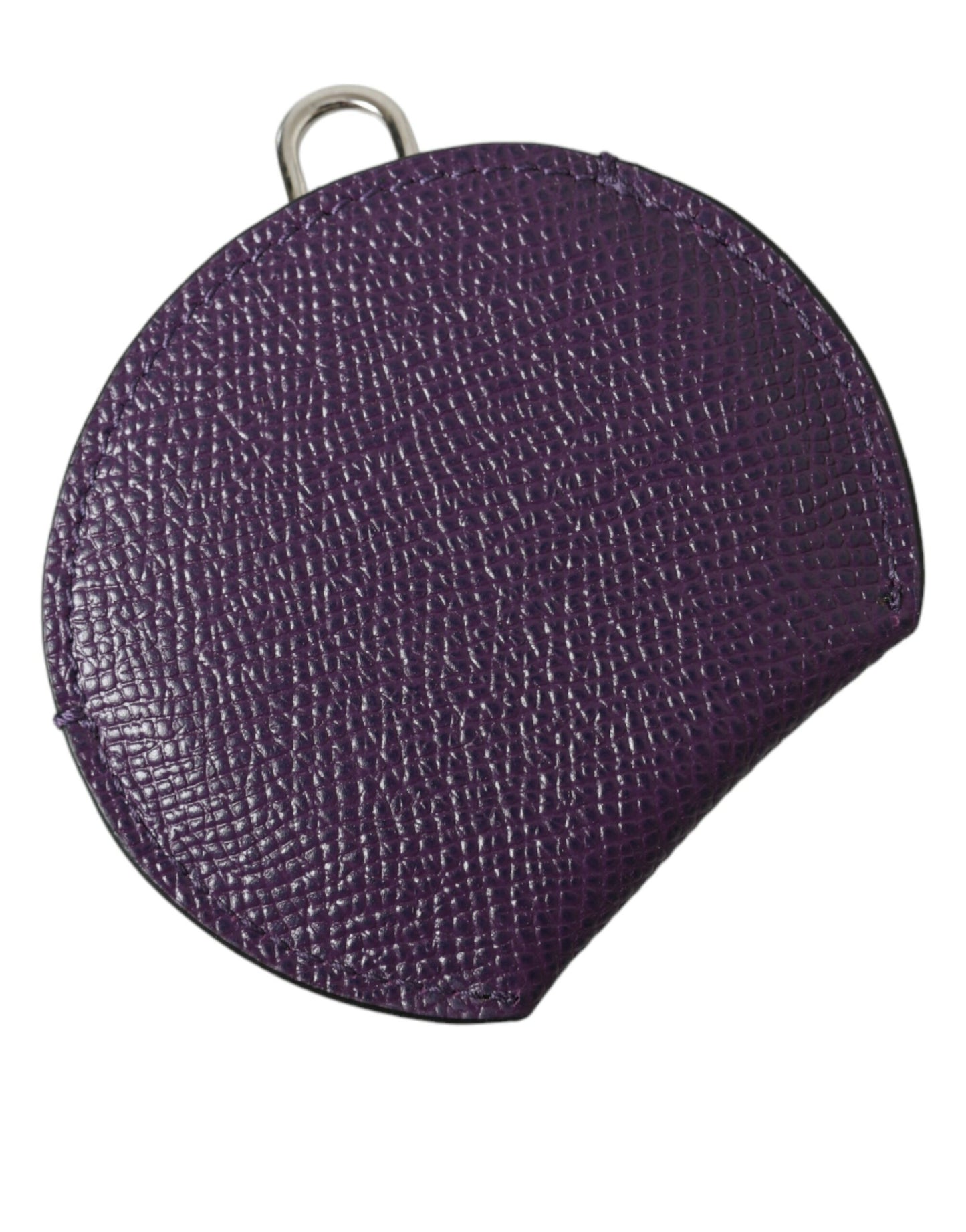 Dolce & Gabbana Elegante soporte para espejo de cuero morado