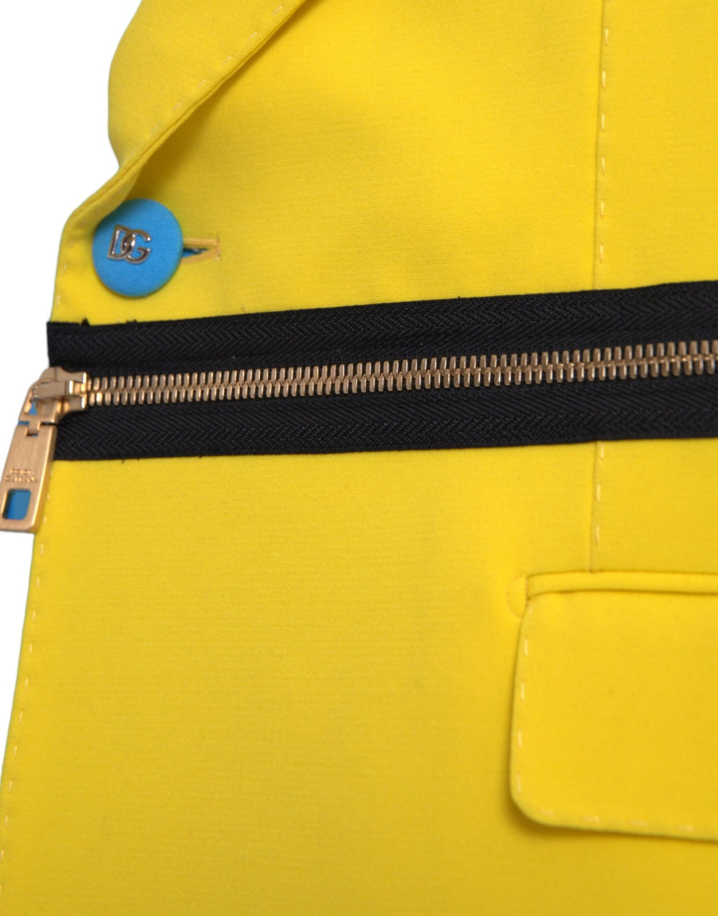 Dolce & Gabbana Gabardina con patchwork multicolor
