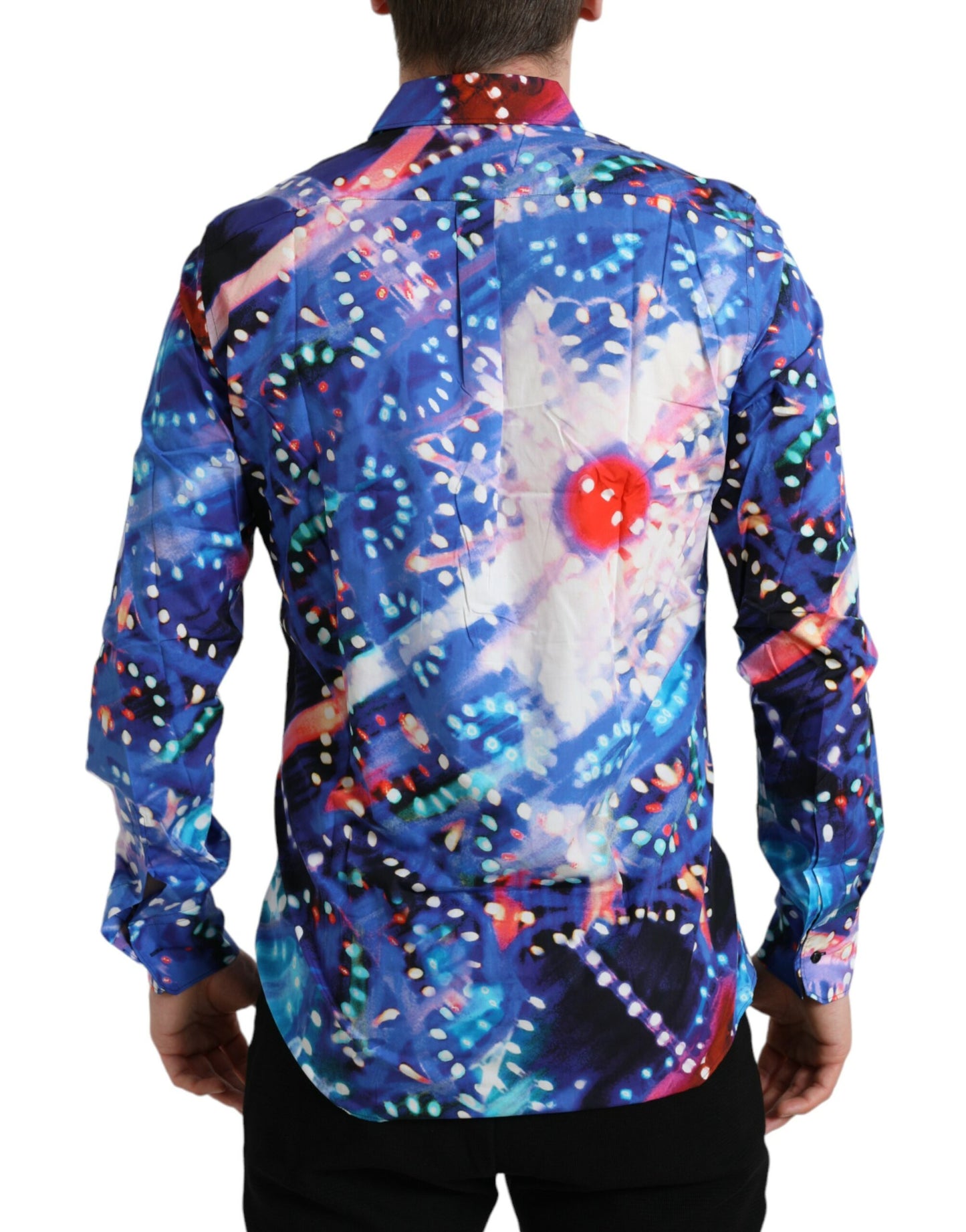 Dolce & Gabbana Camisa MARTINI slim multicolor Luminarie