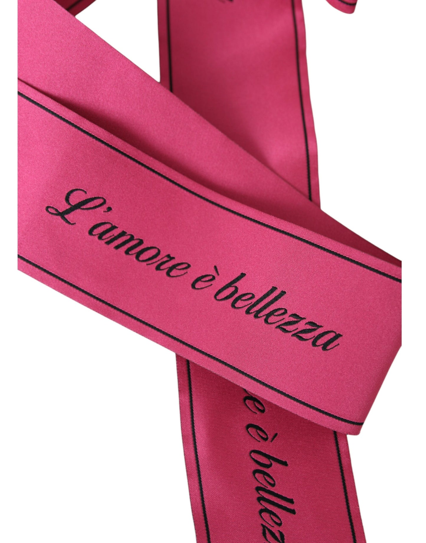 Dolce & Gabbana Ceinture L'Amore E'Bellezza rose