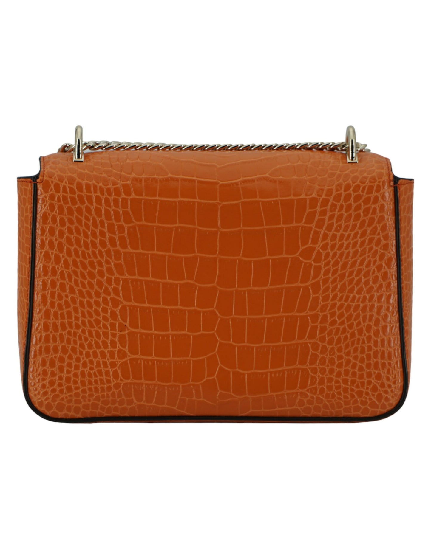 Jimmy Choo Amber Orange Leather Shoulder Bag – par Jimmy Choo | Disponible sur Sandy Store ByNet