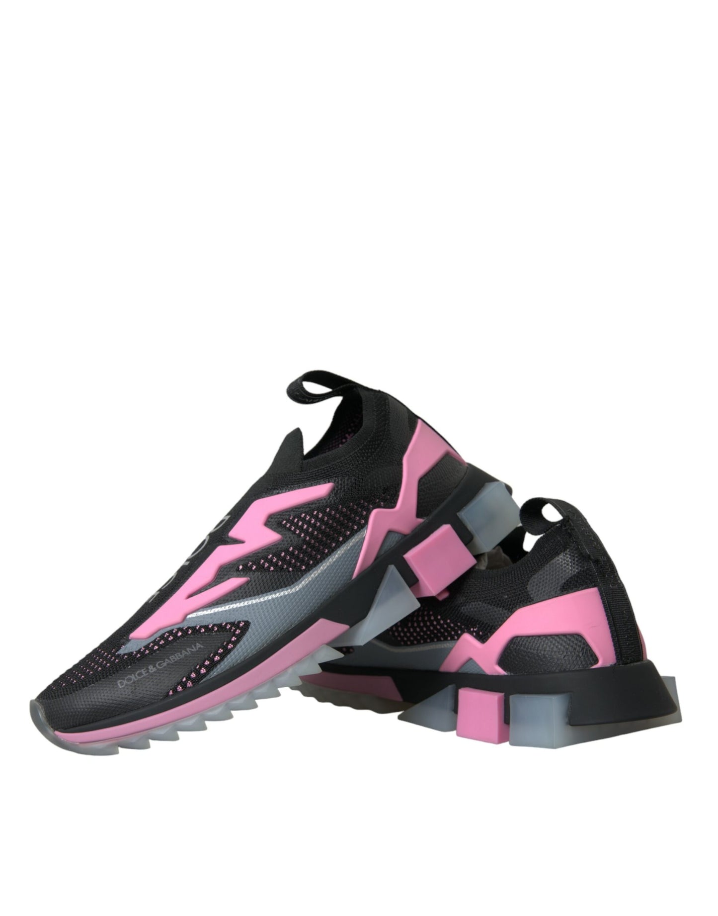 Dolce & Gabbana Zapatillas Sorrento Sin Cordones Negro Rosa Zapatos