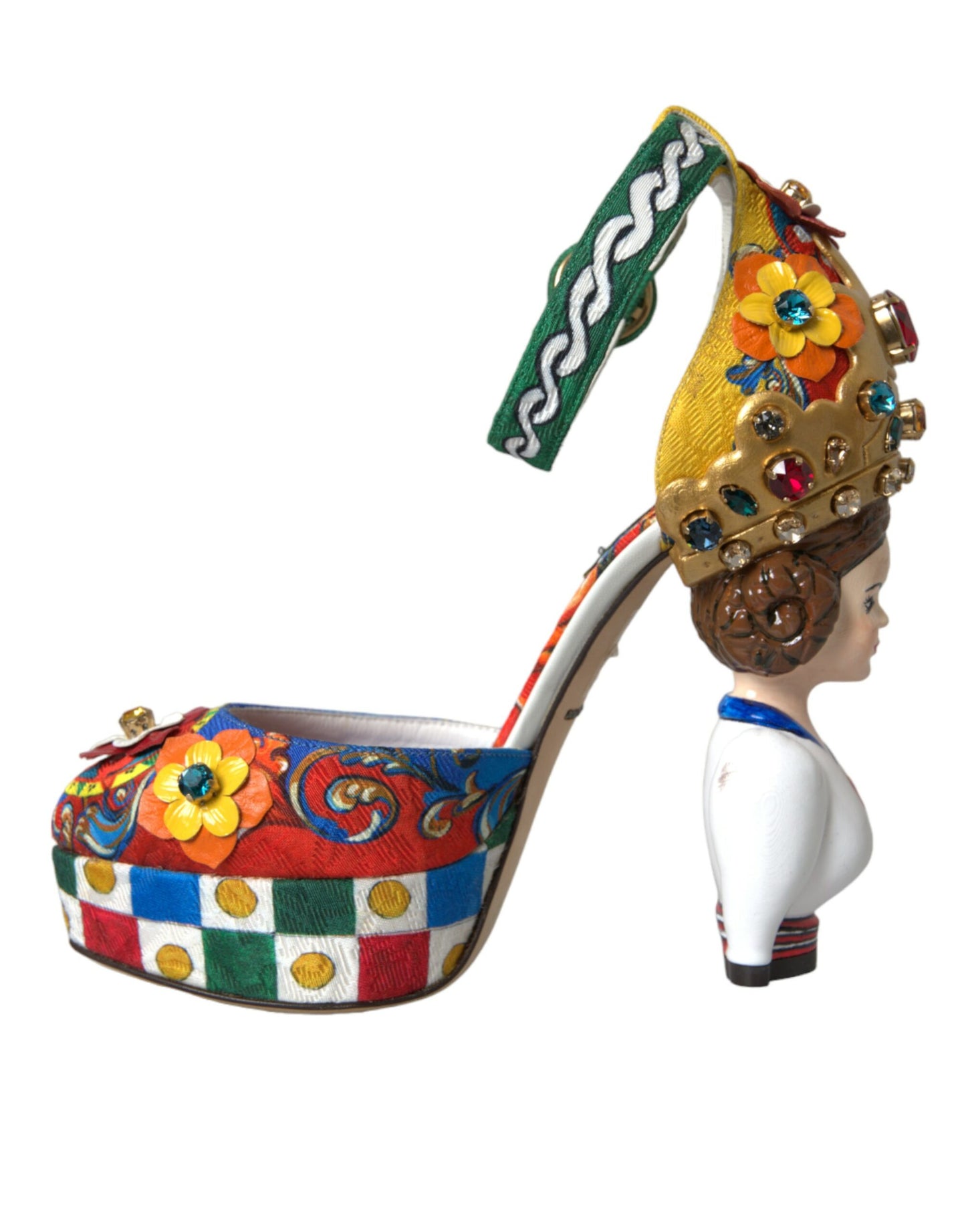 Dolce & Gabbana Sandalias con adornos Carretto multicolor Zapatos