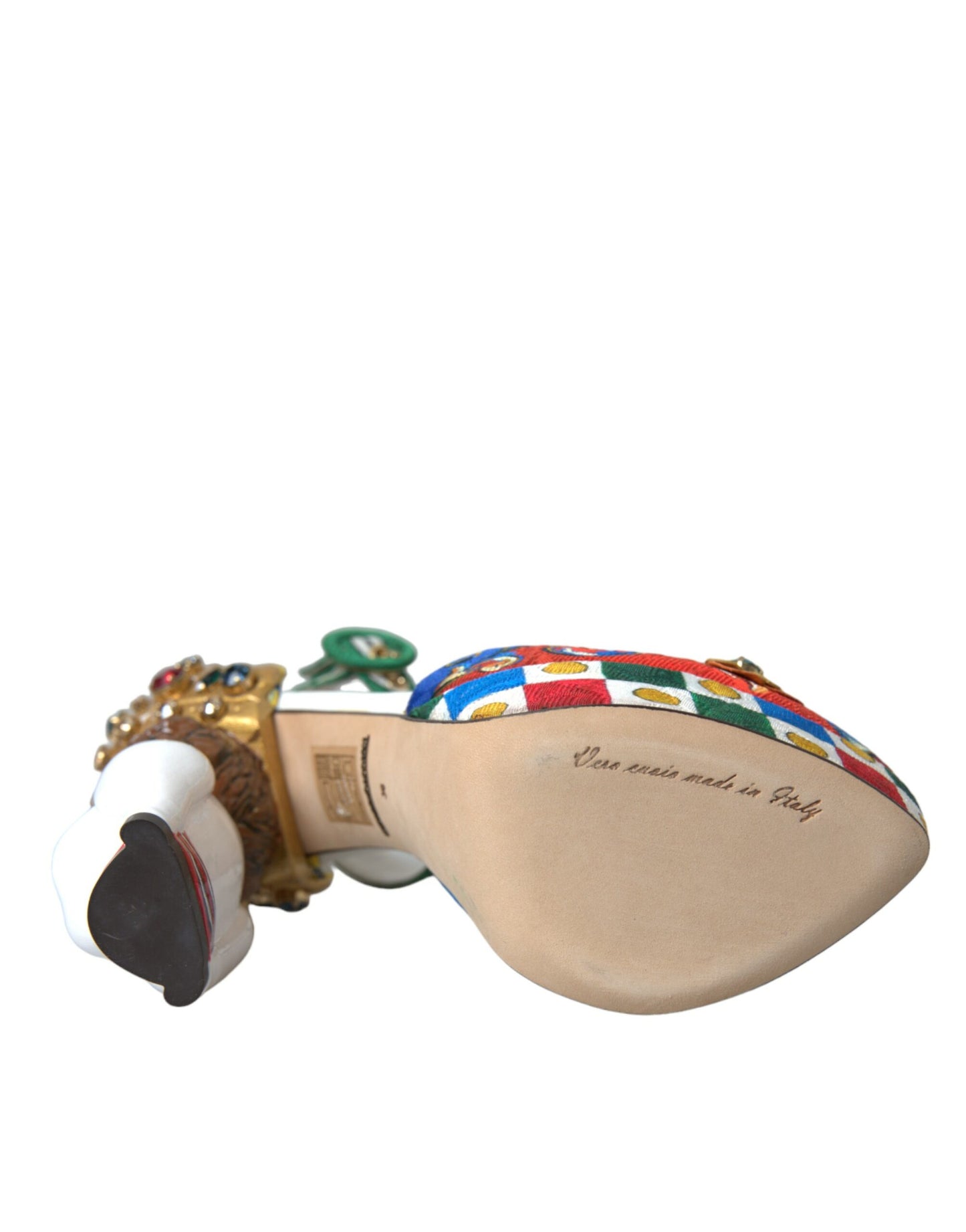 Dolce & Gabbana Sandalias con adornos Carretto multicolor Zapatos