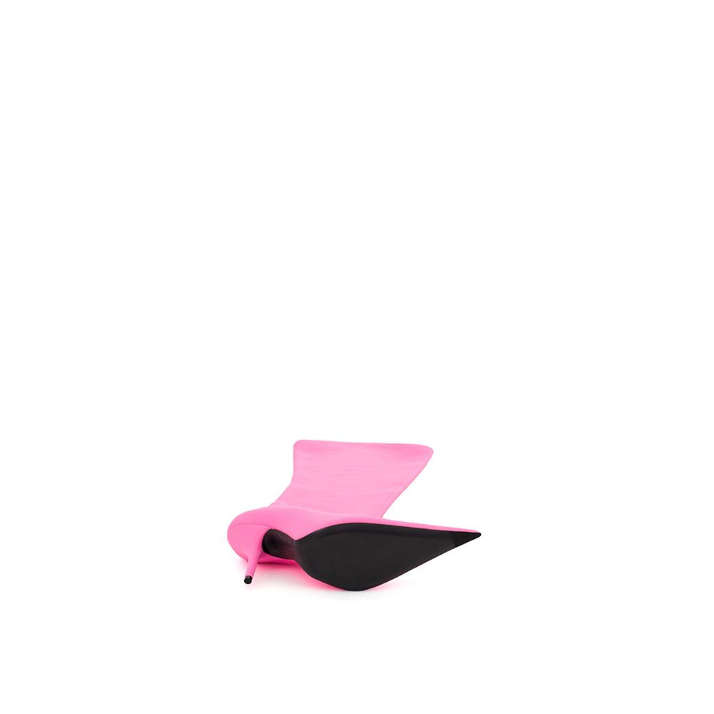 Balenciaga Elegant Pink Polyester Ankle Boots – EU39/US8.5 par Balenciaga | Disponible sur Sandy Store ByNet