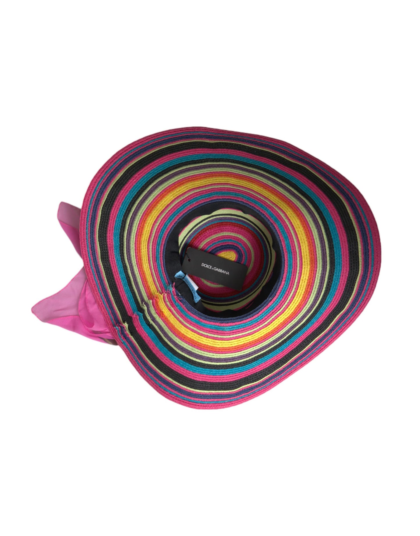 Dolce & Gabbana Sombrero flexible de ala ancha fantasía multicolor