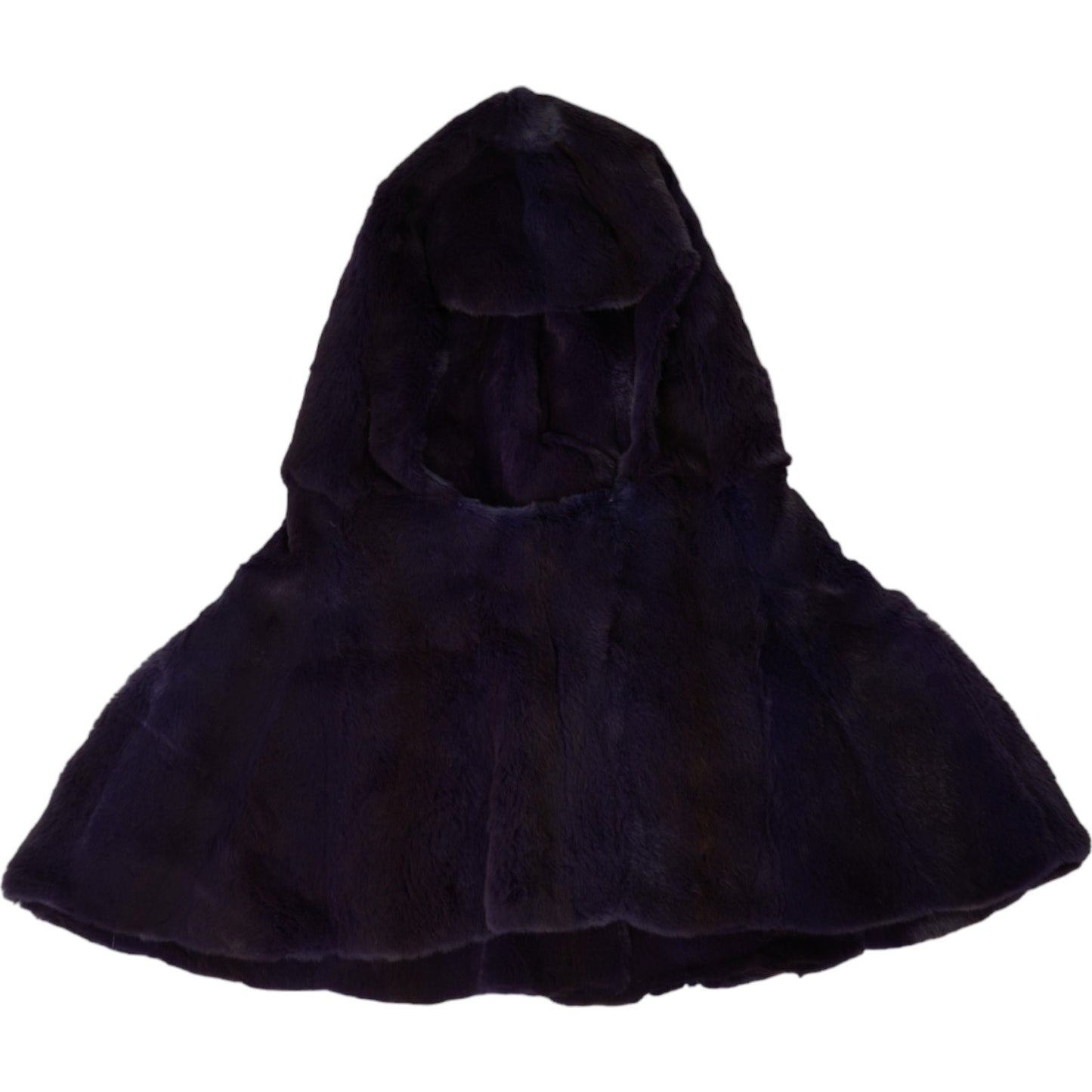Dolce & Gabbana Gorro cruzado de piel de comadreja negro