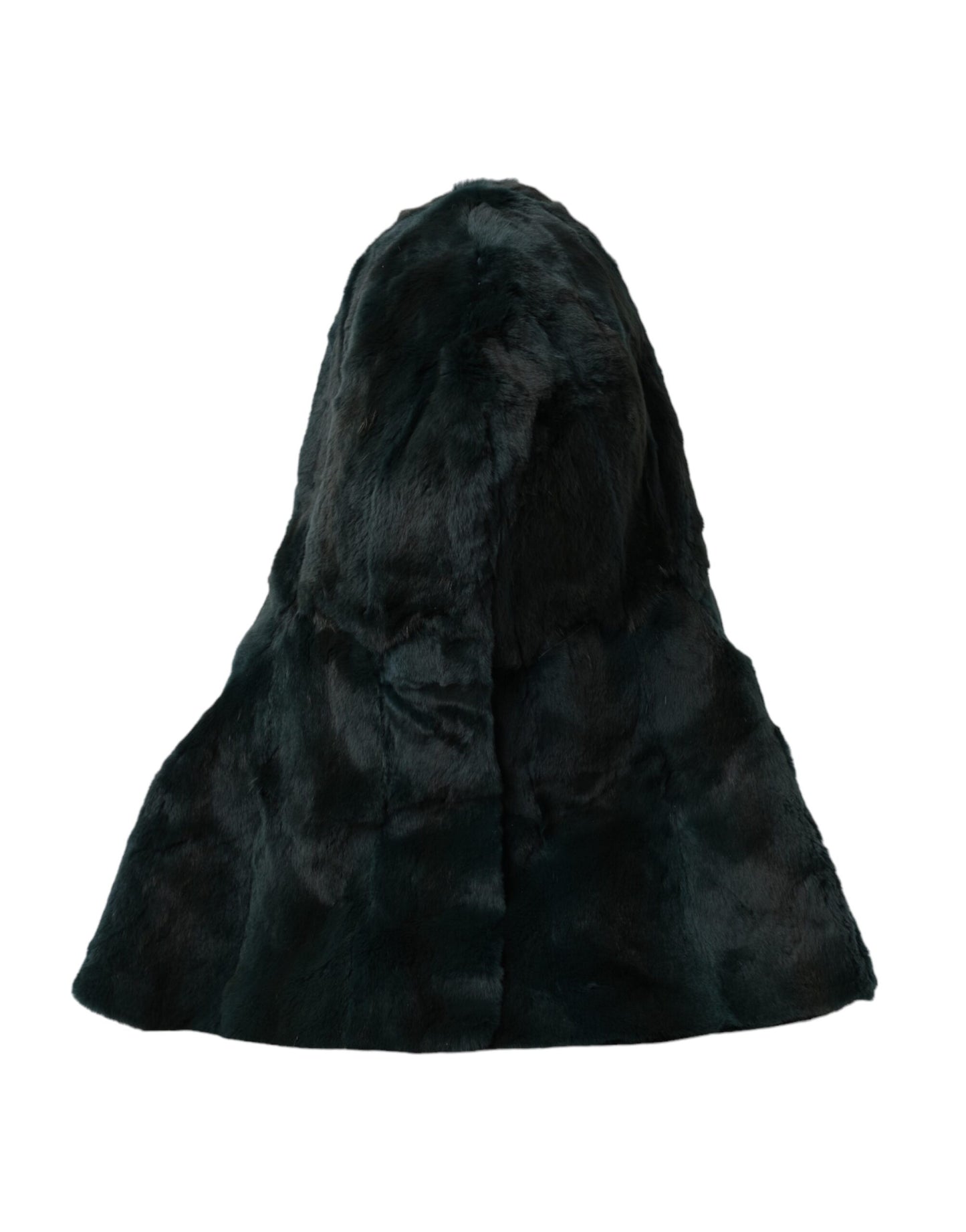 Dolce & Gabbana Gorro cruzado de piel de comadreja negro