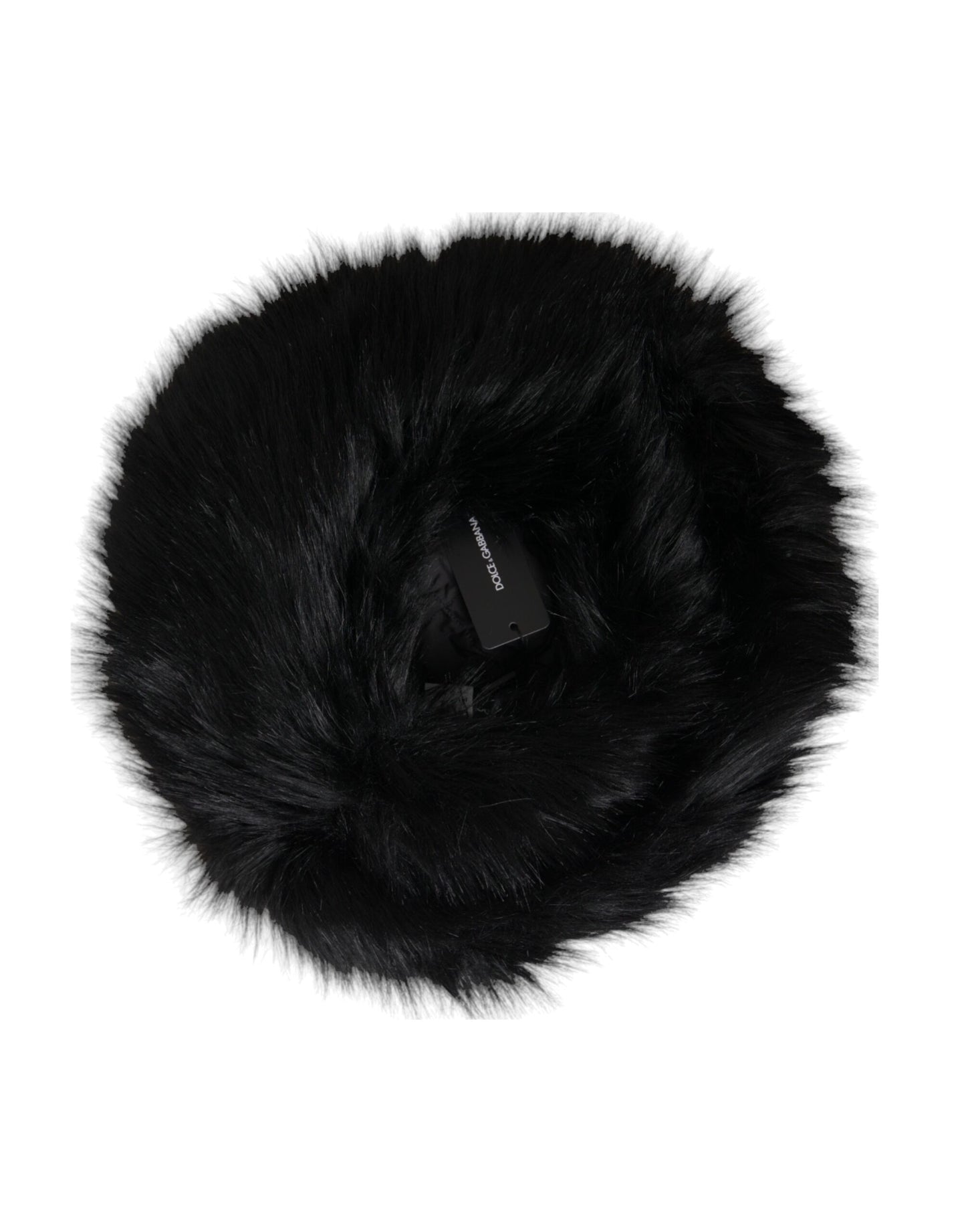 Dolce & Gabbana Gorro De Pescador De Piel Sintética Negro Para Mujer