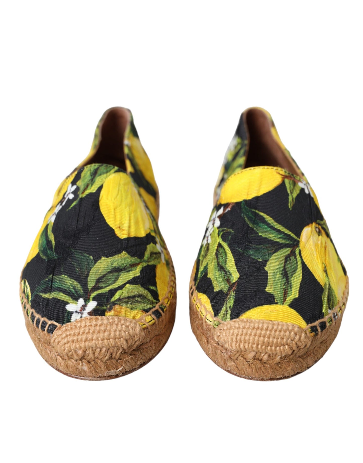 Dolce & Gabbana Zapatos alpargatas sin cordones con limón multicolor