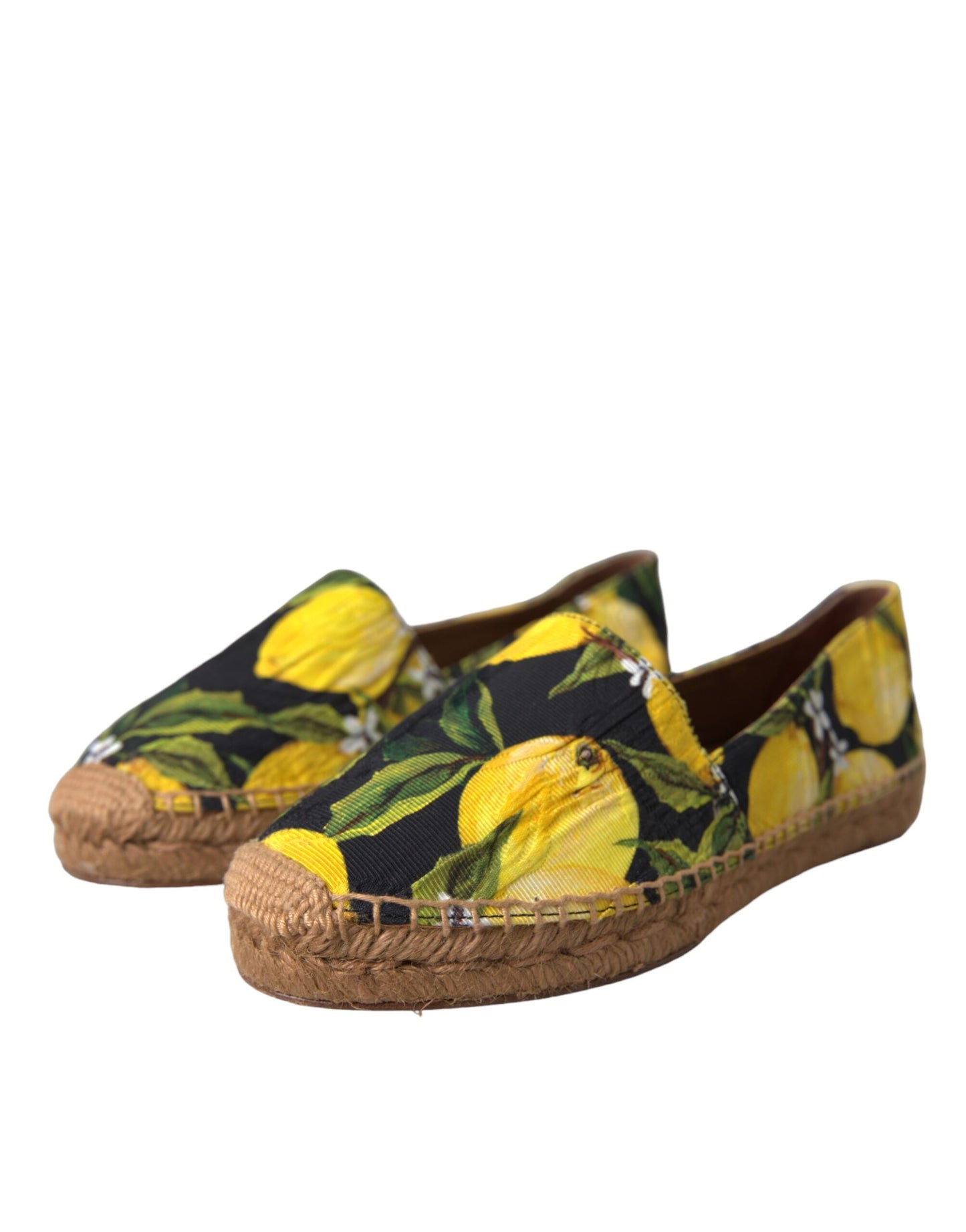 Dolce & Gabbana Zapatos alpargatas sin cordones con limón multicolor