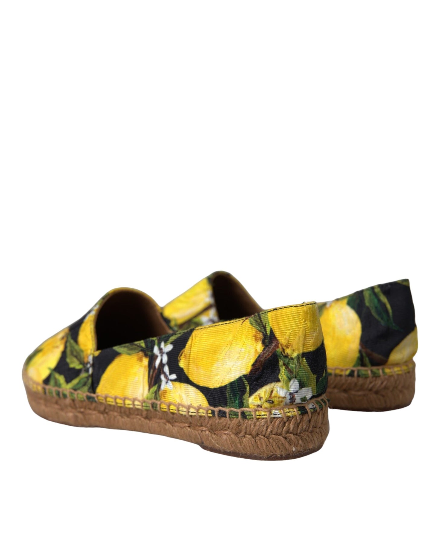 Dolce & Gabbana Zapatos alpargatas sin cordones con limón multicolor