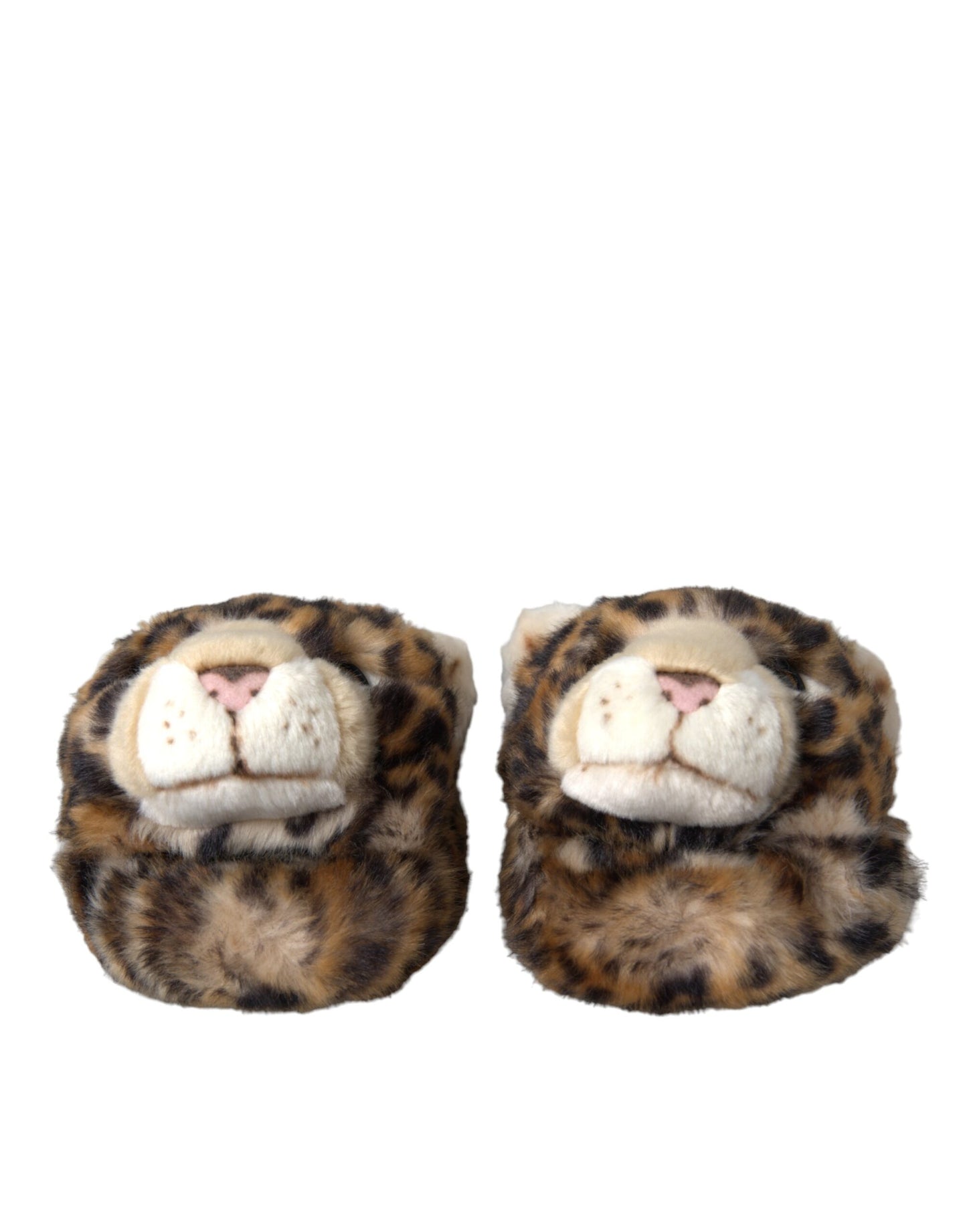 Dolce & Gabbana Zapatillas con tigre marrón Pisos Sandalias Zapatos