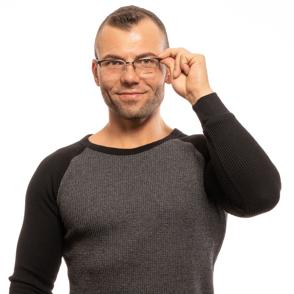 Zadig & Voltaire Gray Men Glasses Frame
