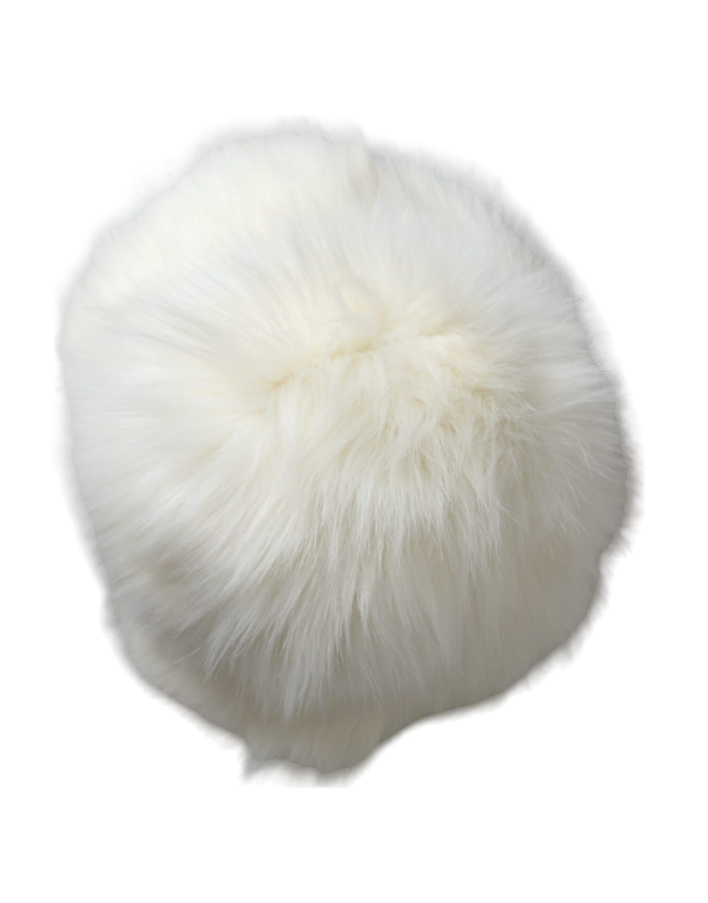Dolce & Gabbana Gorro De Pescador De Piel Acrílico Blanco Para Mujer