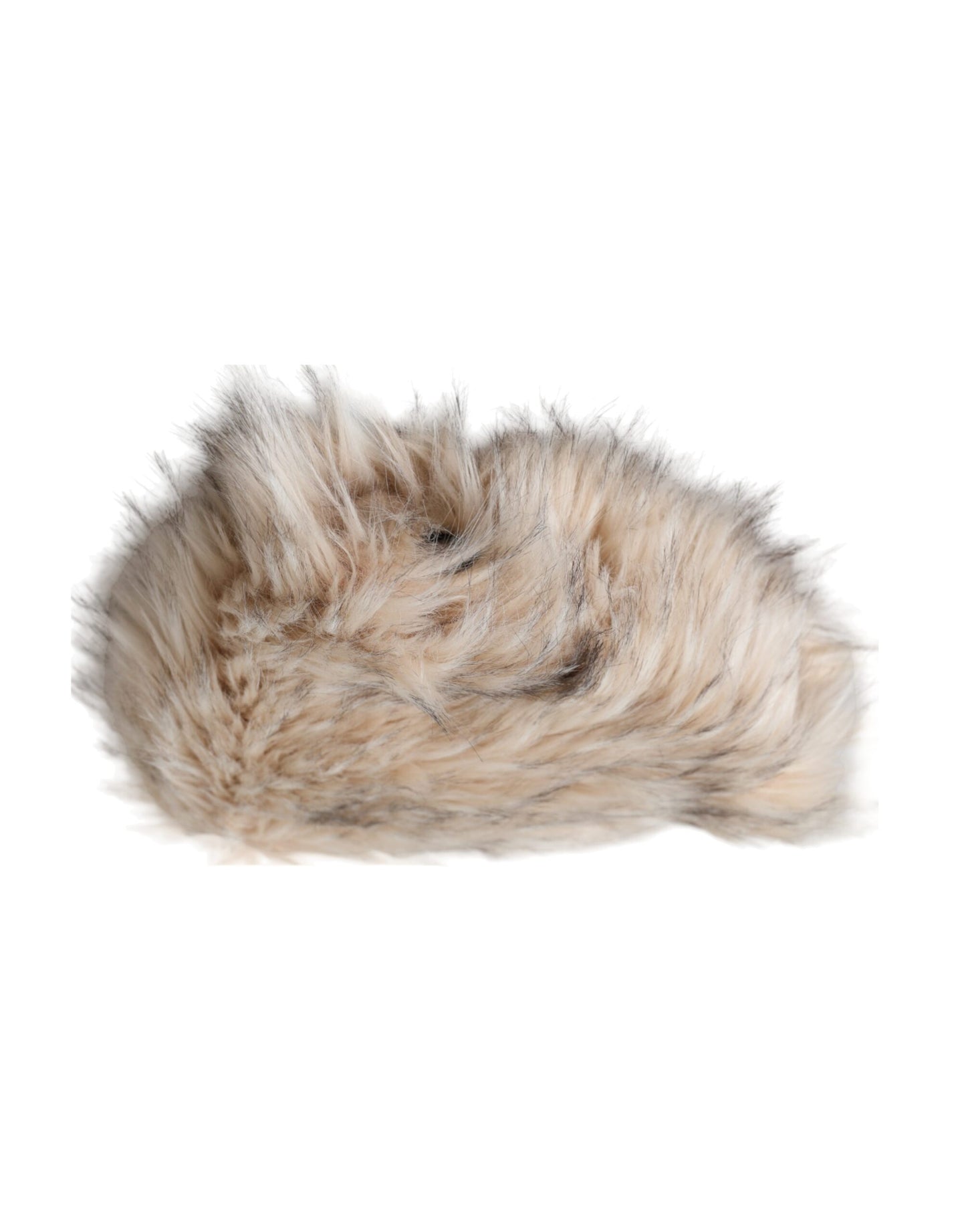Dolce & Gabbana Sombrero de pescador de mujer de piel acrílica beige