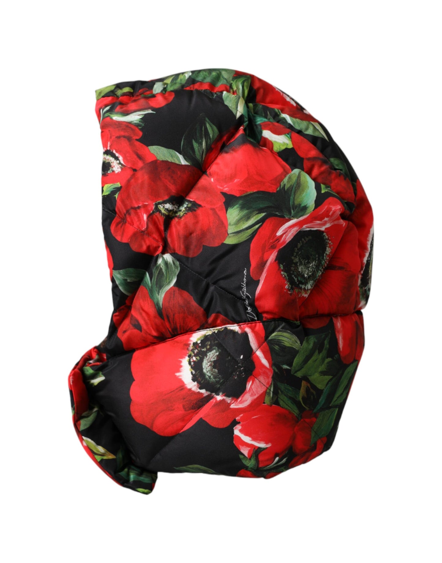 Dolce & Gabbana Gorro cruzado con anémona multicolor