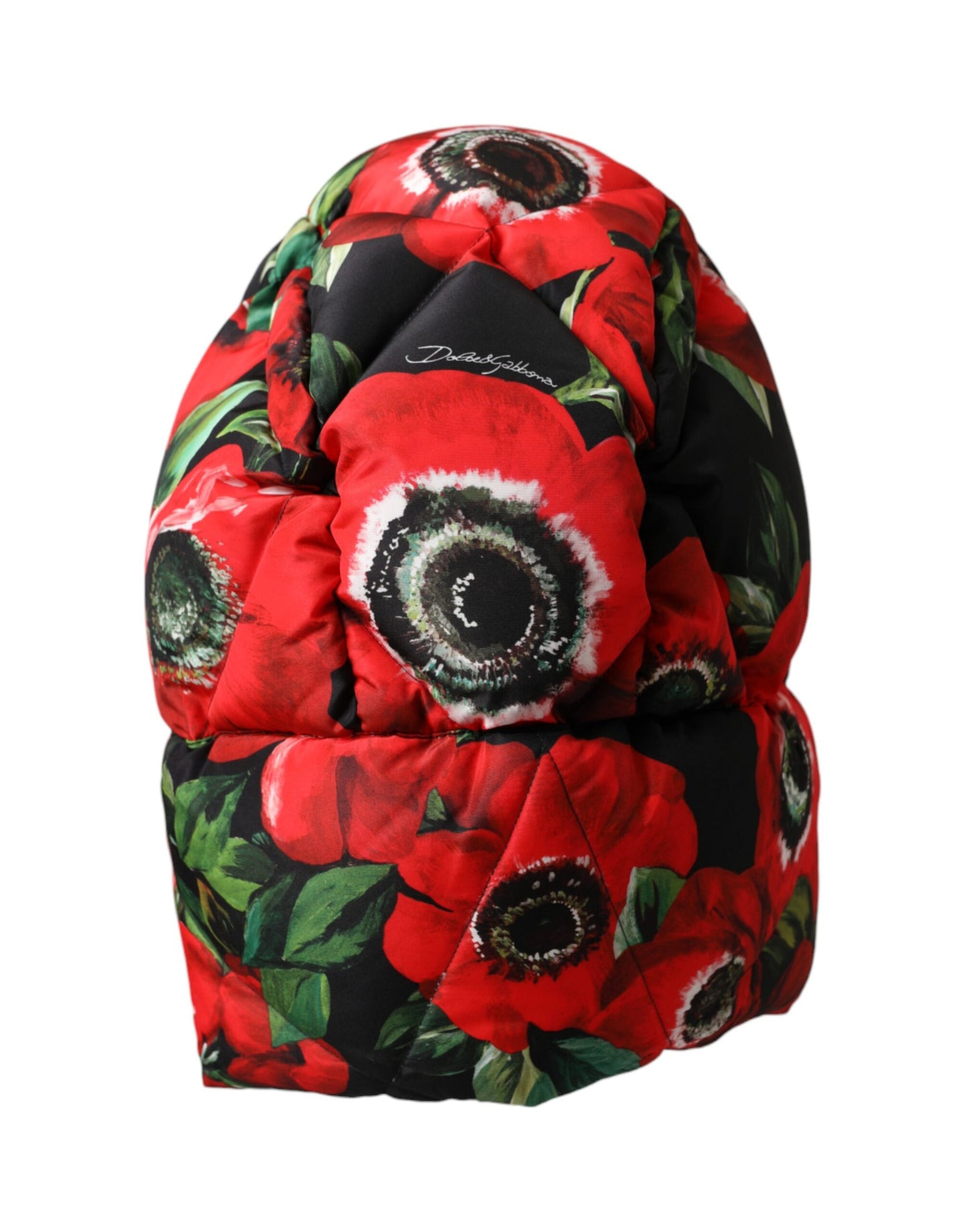Dolce & Gabbana Gorro cruzado con anémona multicolor