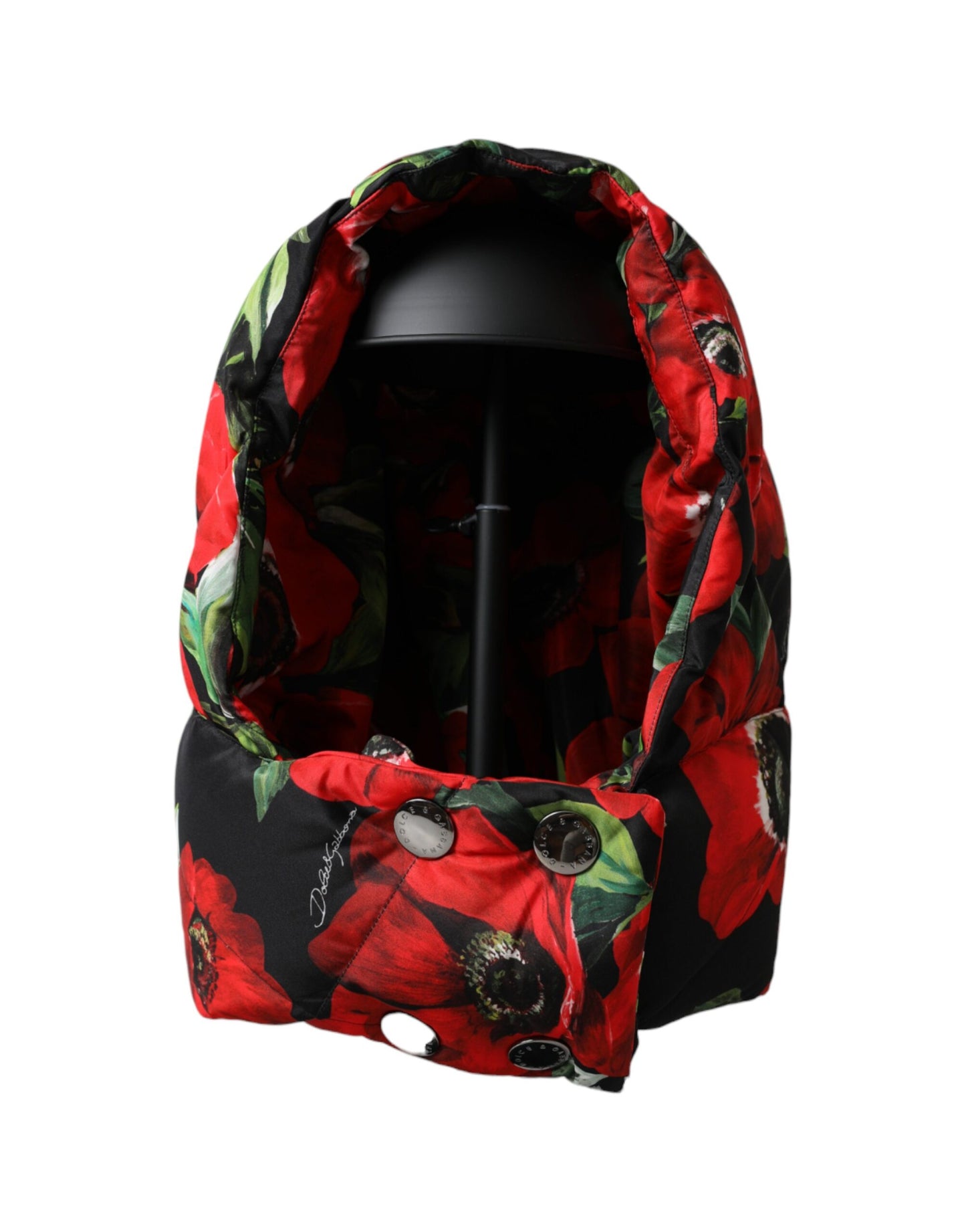 Dolce & Gabbana Gorro cruzado con anémona multicolor