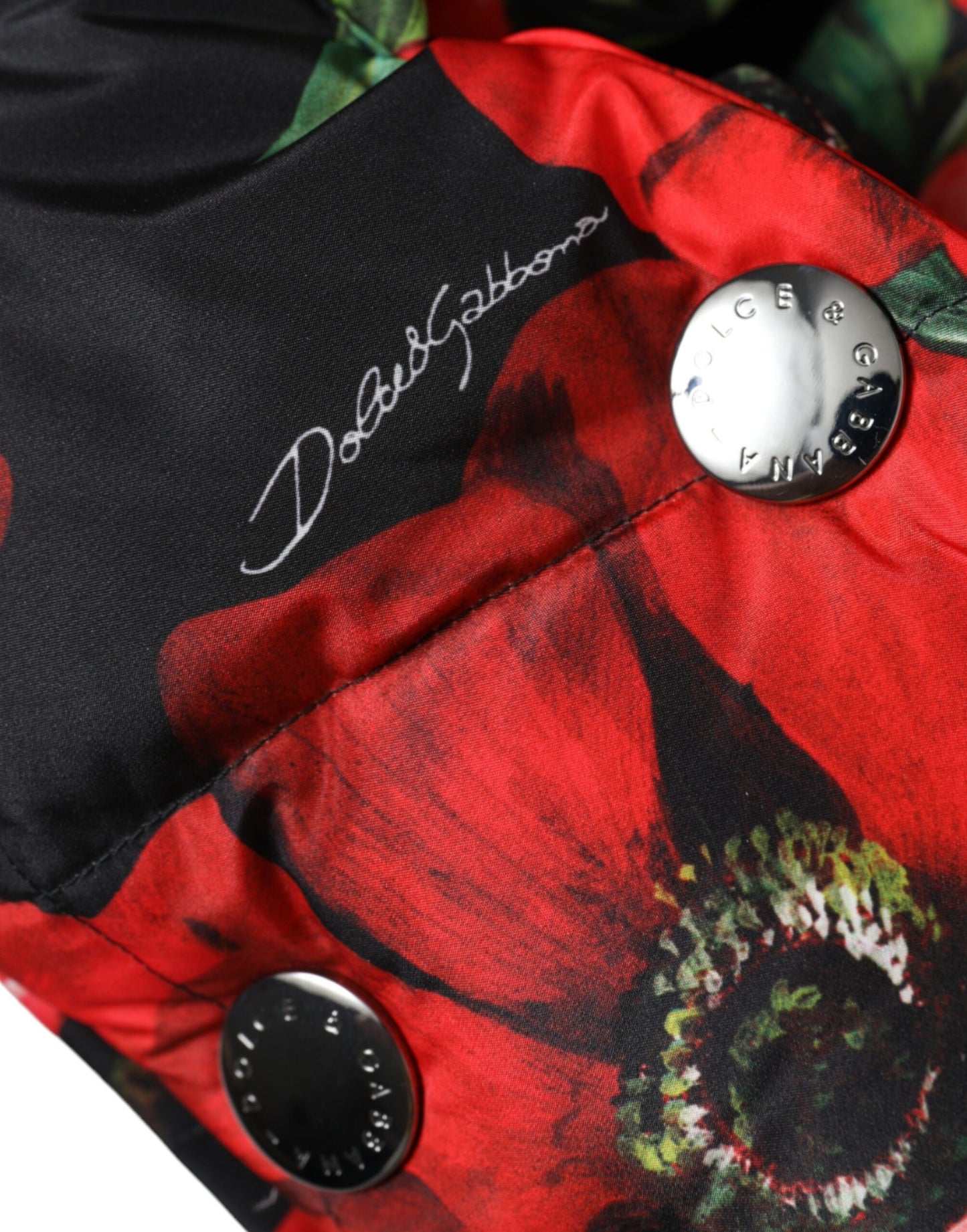 Dolce & Gabbana Gorro cruzado con anémona multicolor