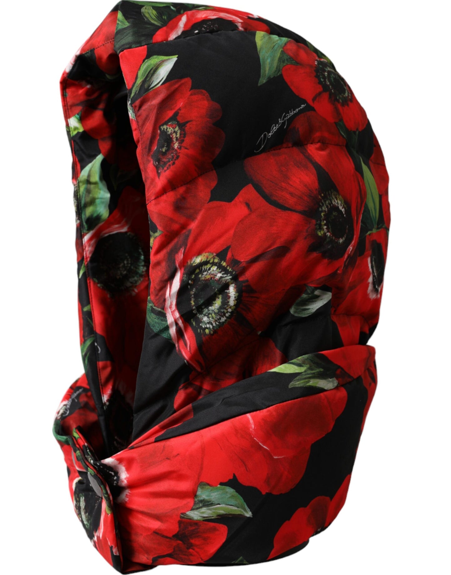Dolce & Gabbana Gorro cruzado con anémona multicolor