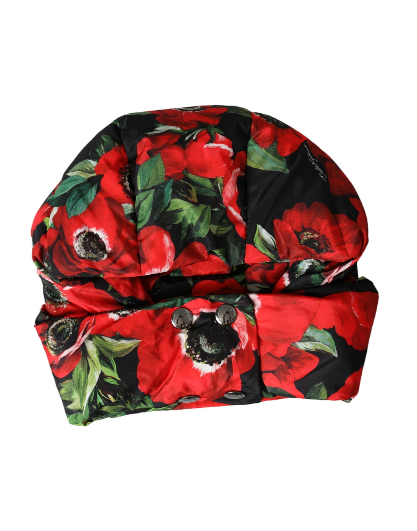 Dolce & Gabbana Gorro cruzado con anémona multicolor