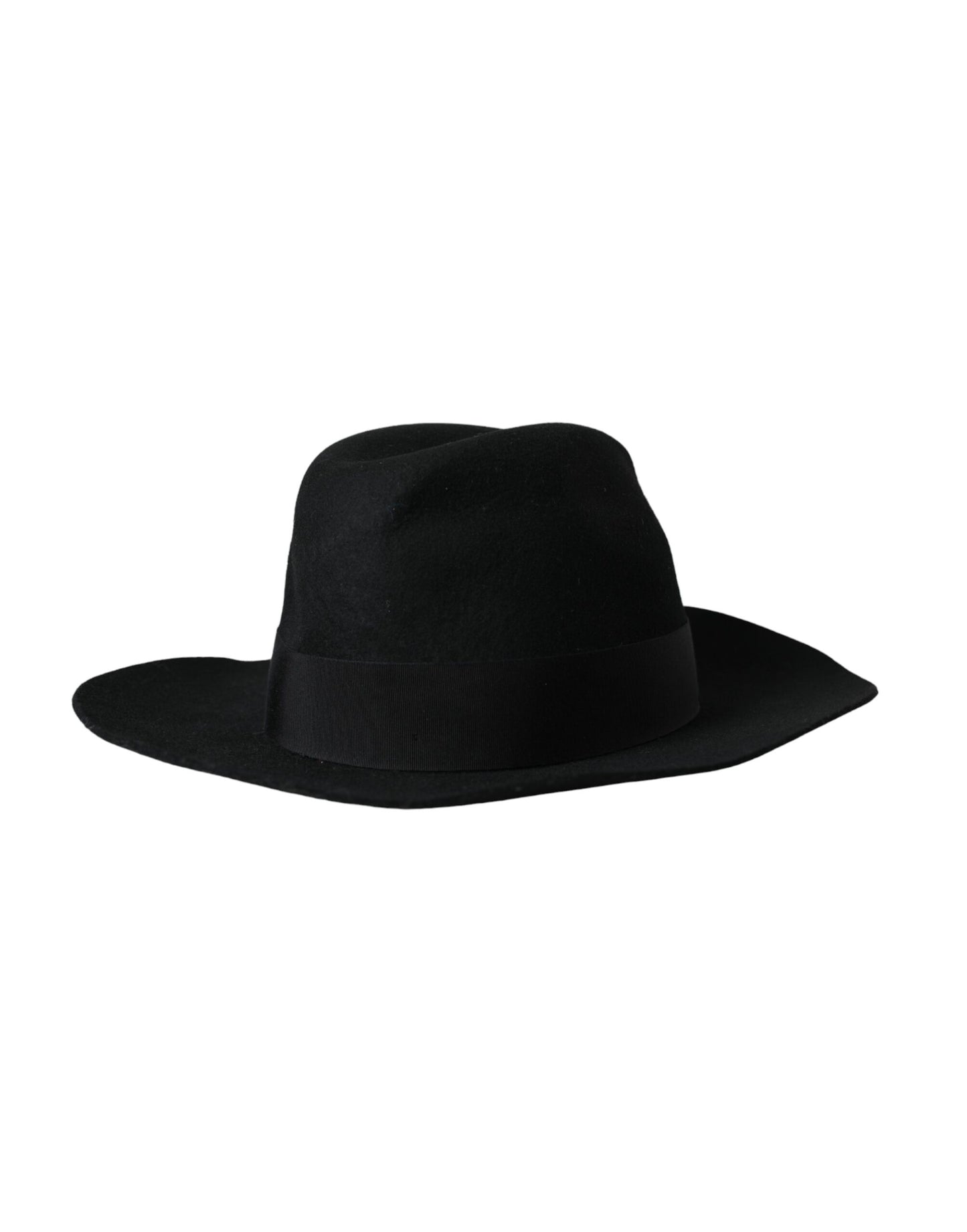 Dolce & Gabbana Sombrero Fedora Trilby Conejo Negro Mujer