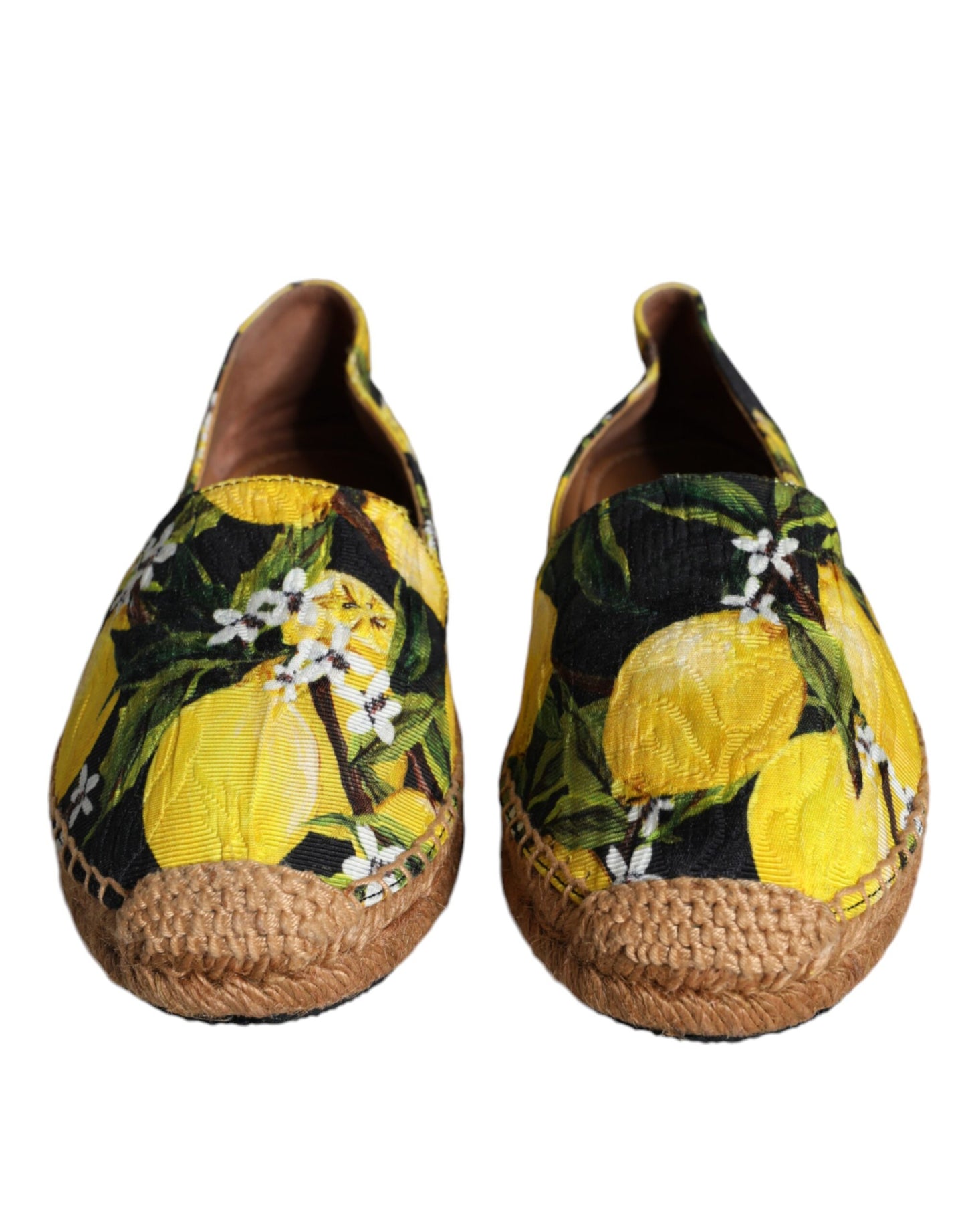 Dolce & Gabbana Zapatos alpargatas sin cordones con limón multicolor