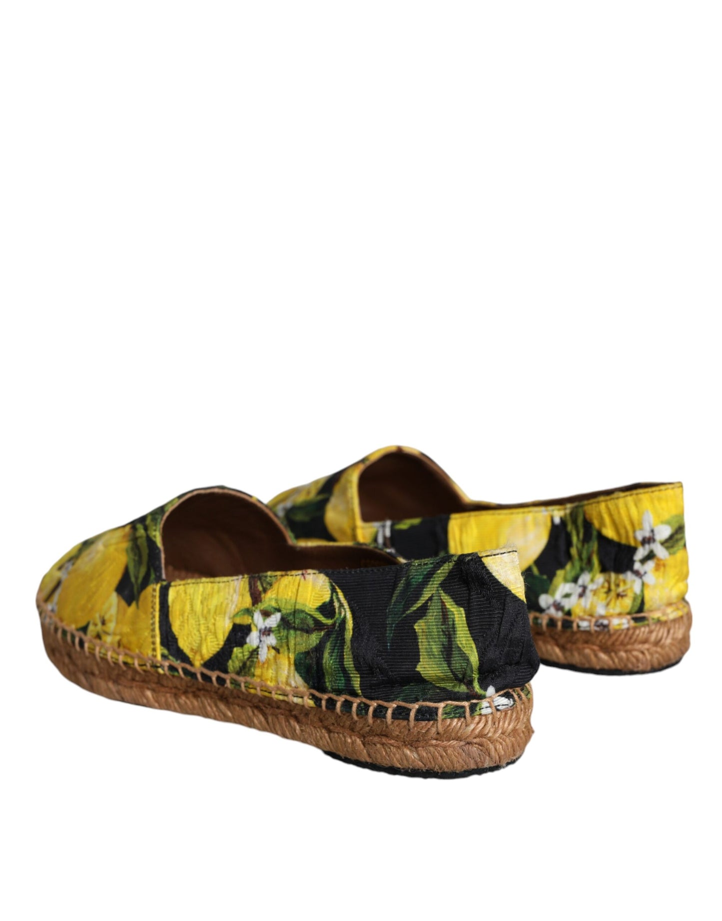 Dolce & Gabbana Zapatos alpargatas sin cordones con limón multicolor
