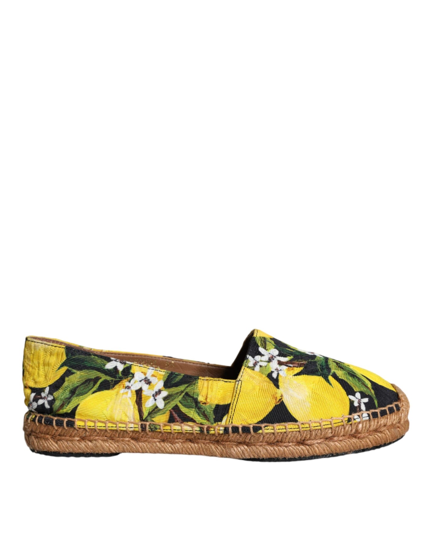 Dolce & Gabbana Zapatos alpargatas sin cordones con limón multicolor